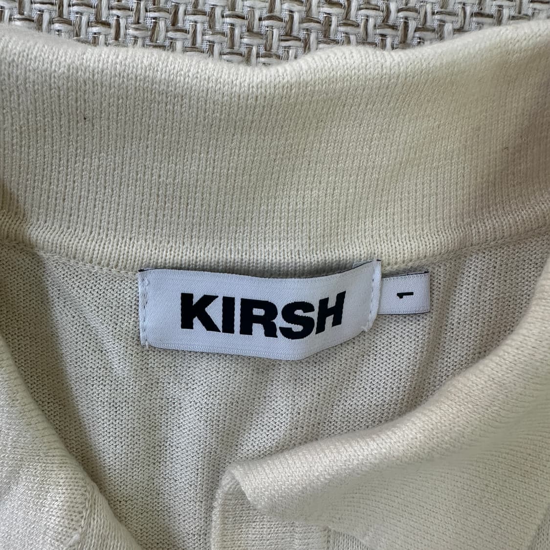 1 KIRSH 반팔 카라 니트 0413D 상품이미지2