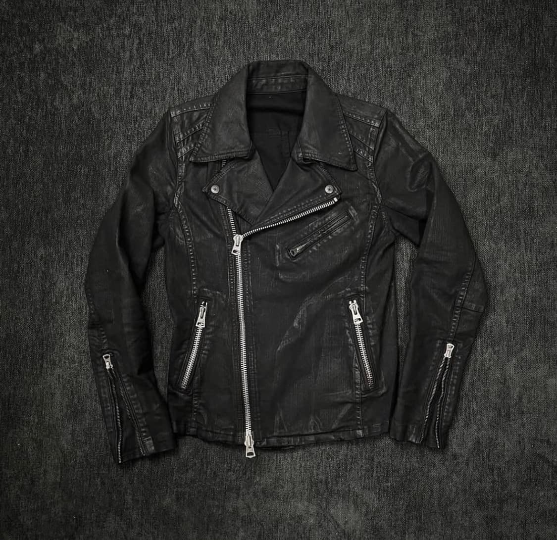 CIVARIZE archive Black wax coated jacket 상품이미지9