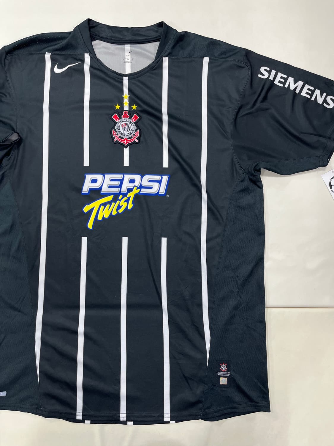 나이키 2004 SC 코린치앙스 파울리스타 어웨이 카를로스 테베스 상품이미지5