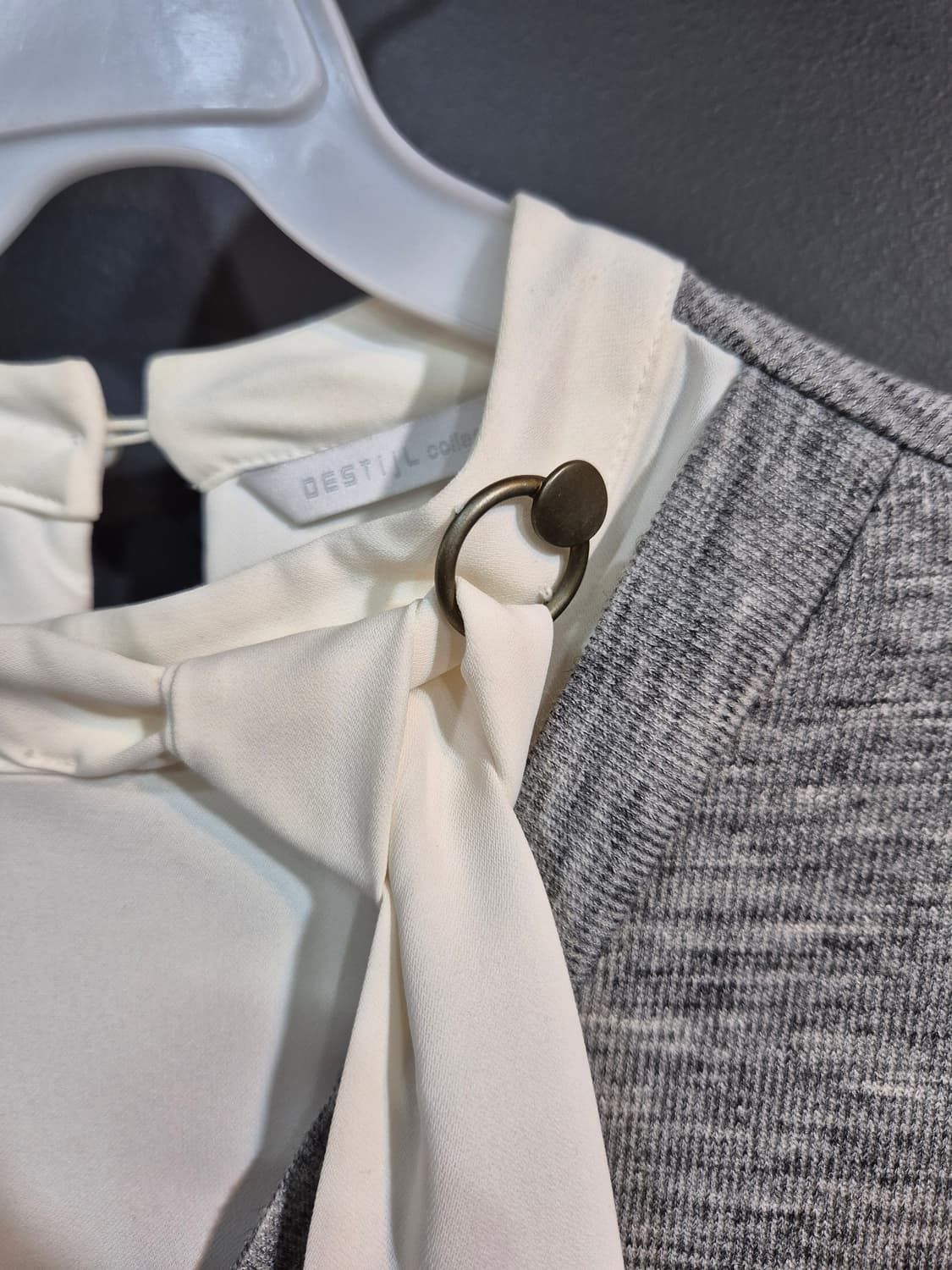 DESTIL collection 아이보리 블라우스 FREE 66 상품이미지4