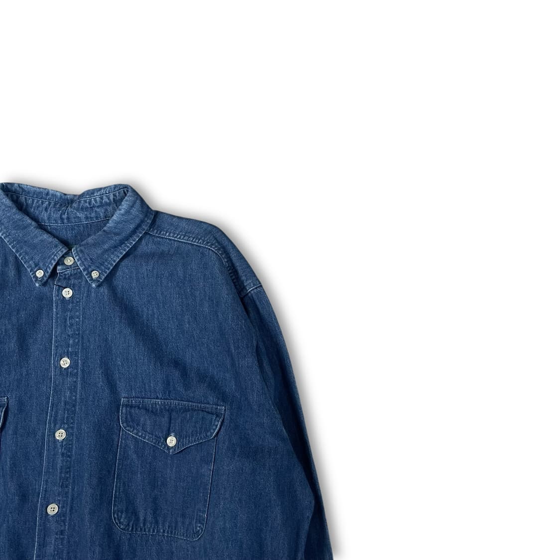 울리치 중청 투포켓 데님 긴팔 셔츠 XL 상품이미지2