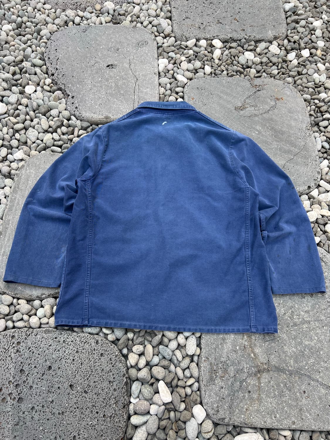 OLD VINTAGE FADED WASHING 빈티지몰스킨프렌치워크자켓 상품이미지2