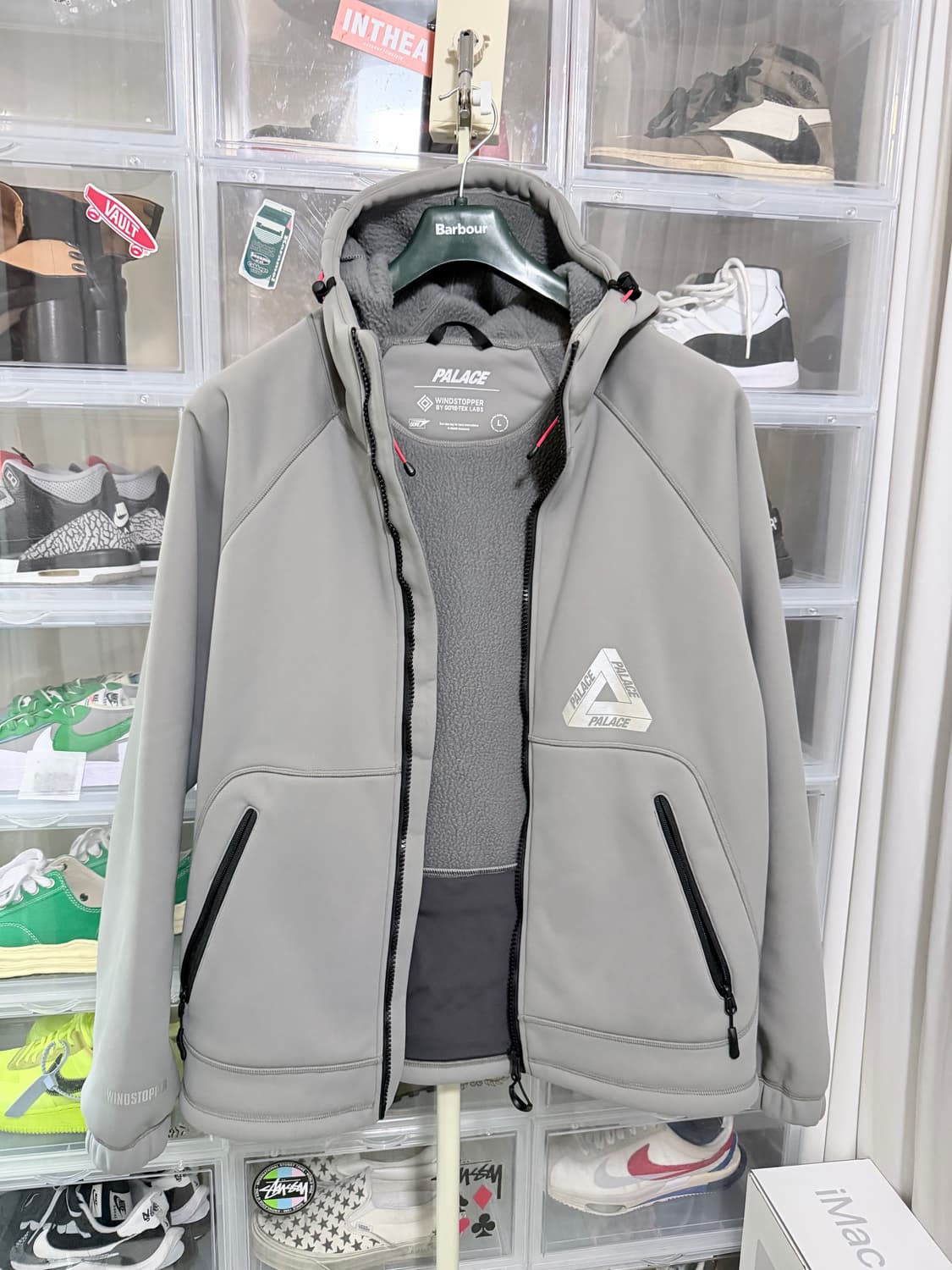 L) 팔라스 고어텍스 윈드스토퍼 그레이 상품이미지1
