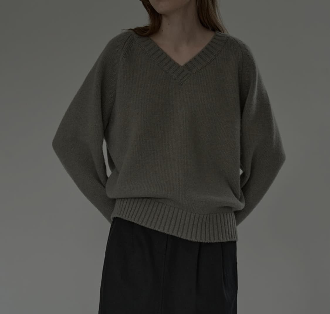 THE MITTEN 더 미튼 그레인 메리노 울 니트 Free _ 여성 상품이미지1