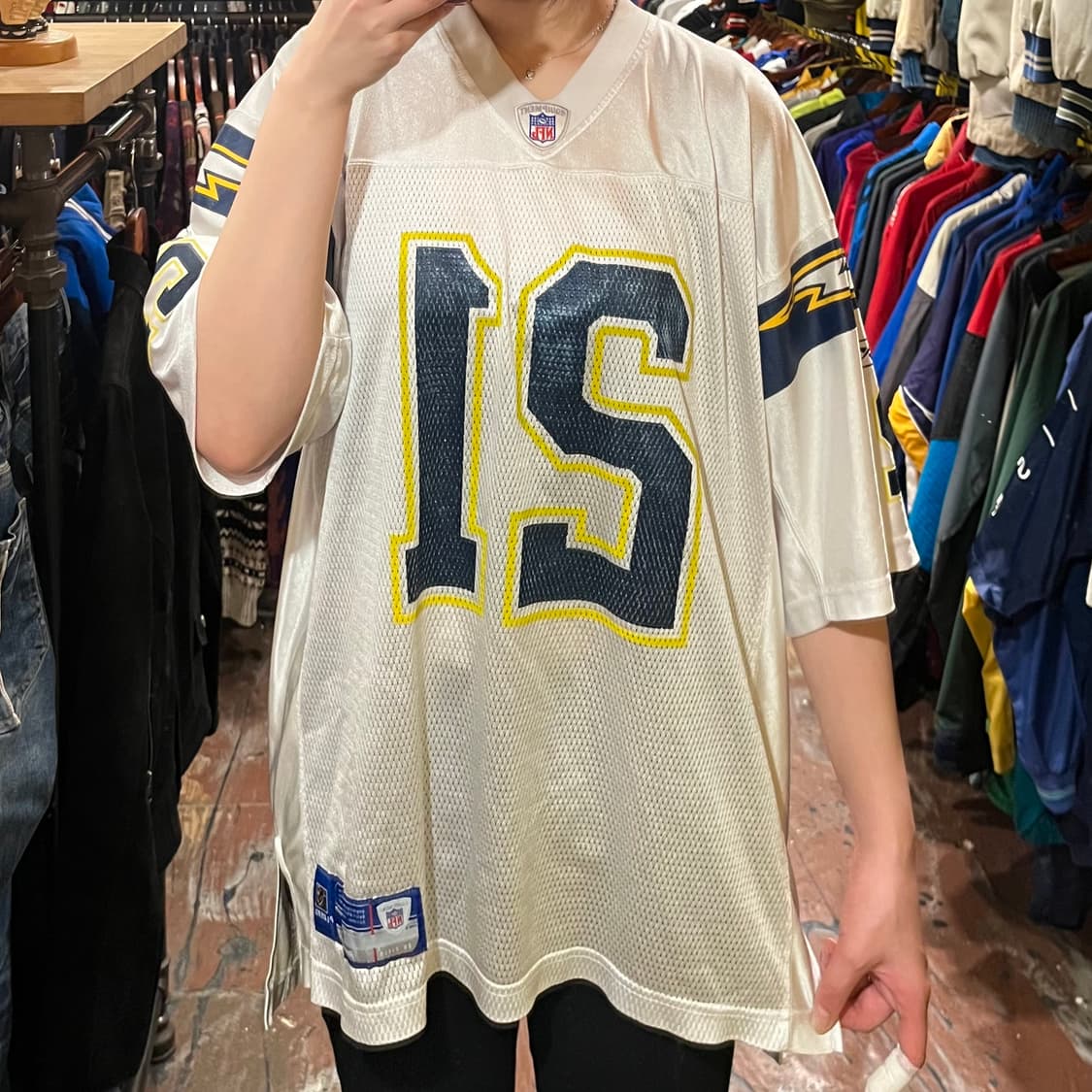 [HI] 리복 NFL 샌디에이고 차저스 져지 화이트 상품이미지2