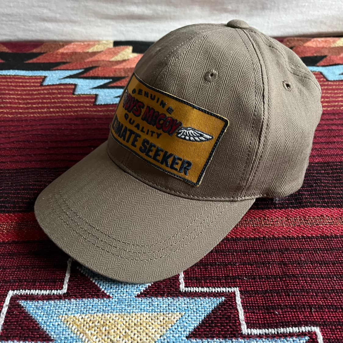 토이즈 맥코이 코튼 헤링본 로고 캡 TOYS McCOY 상품이미지3