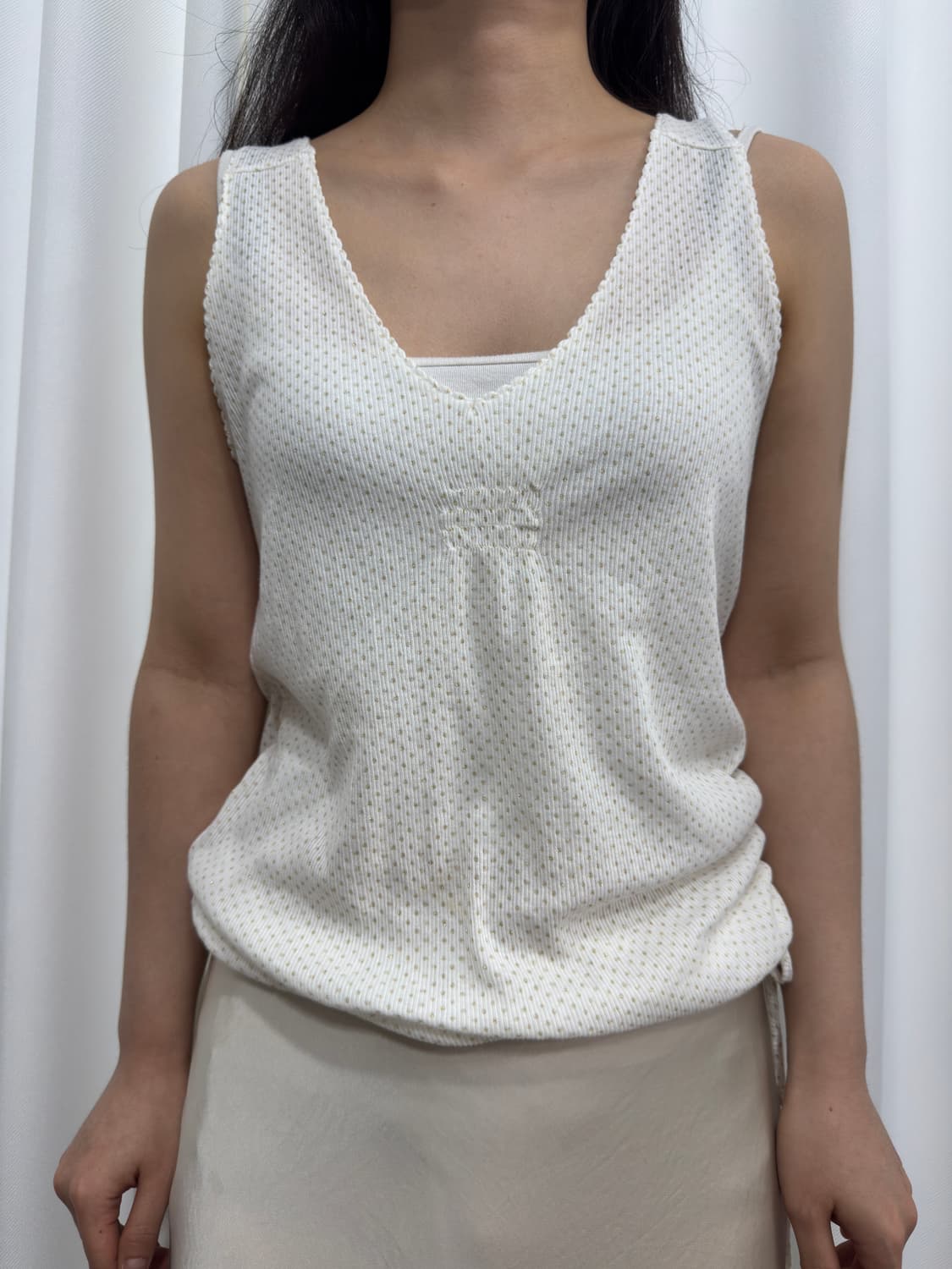 dot sleevless  상품이미지1