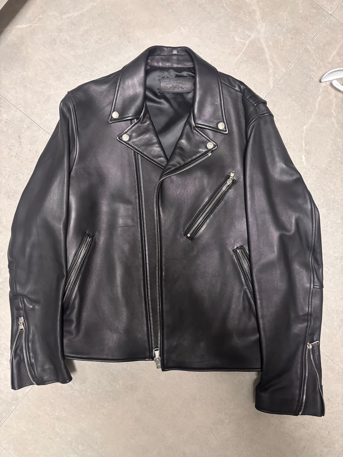 (Msize) 질스튜어트 인생한벌 라이더 가죽자켓 상품이미지1