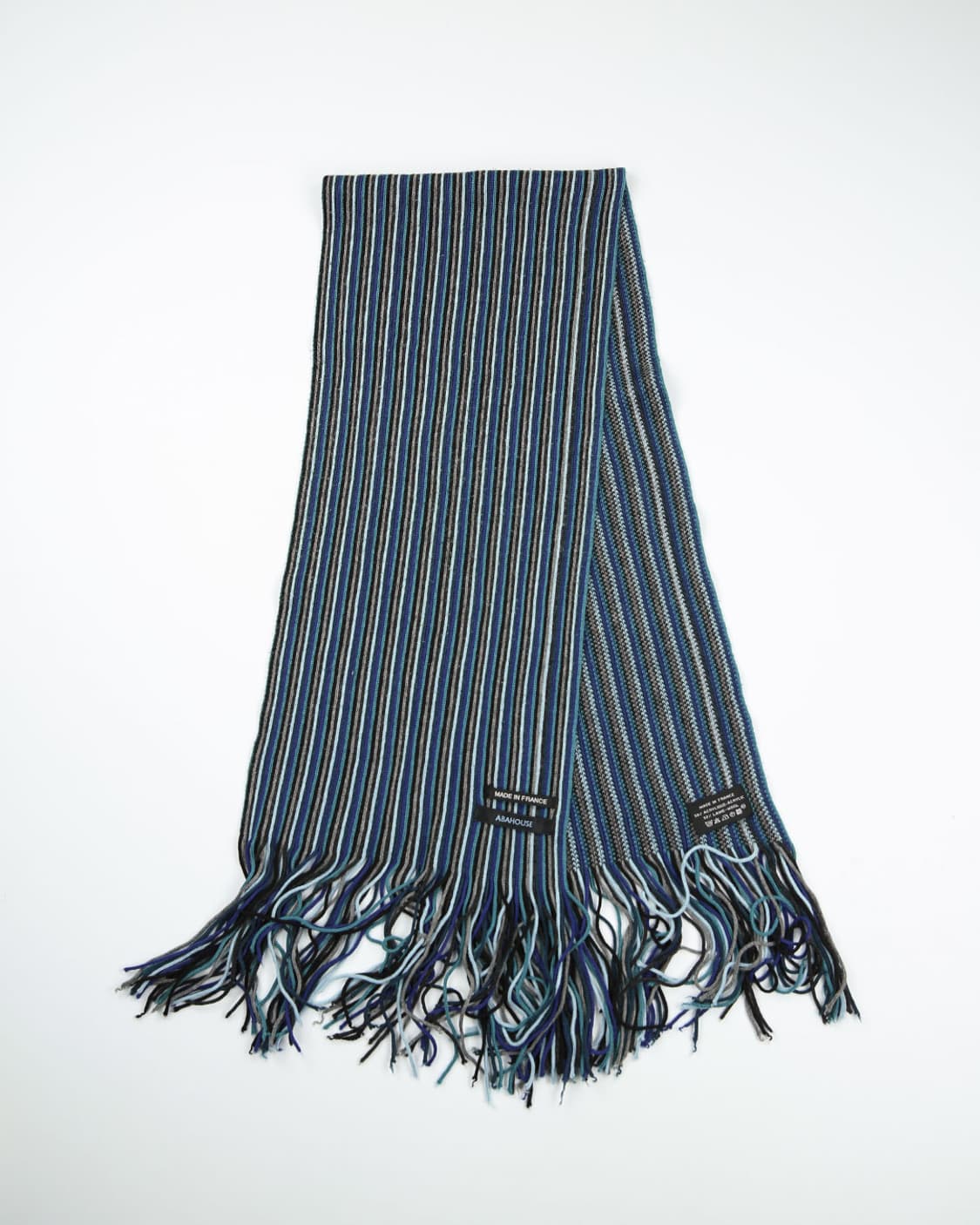 ABAHOUSE Wool Blend Stripe Muffler 상품이미지2