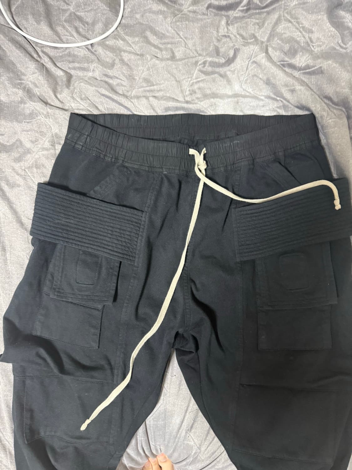 릭오웬스 크리치 카고팬츠 S 사이즈 DU19F6376-RIG 상품이미지5