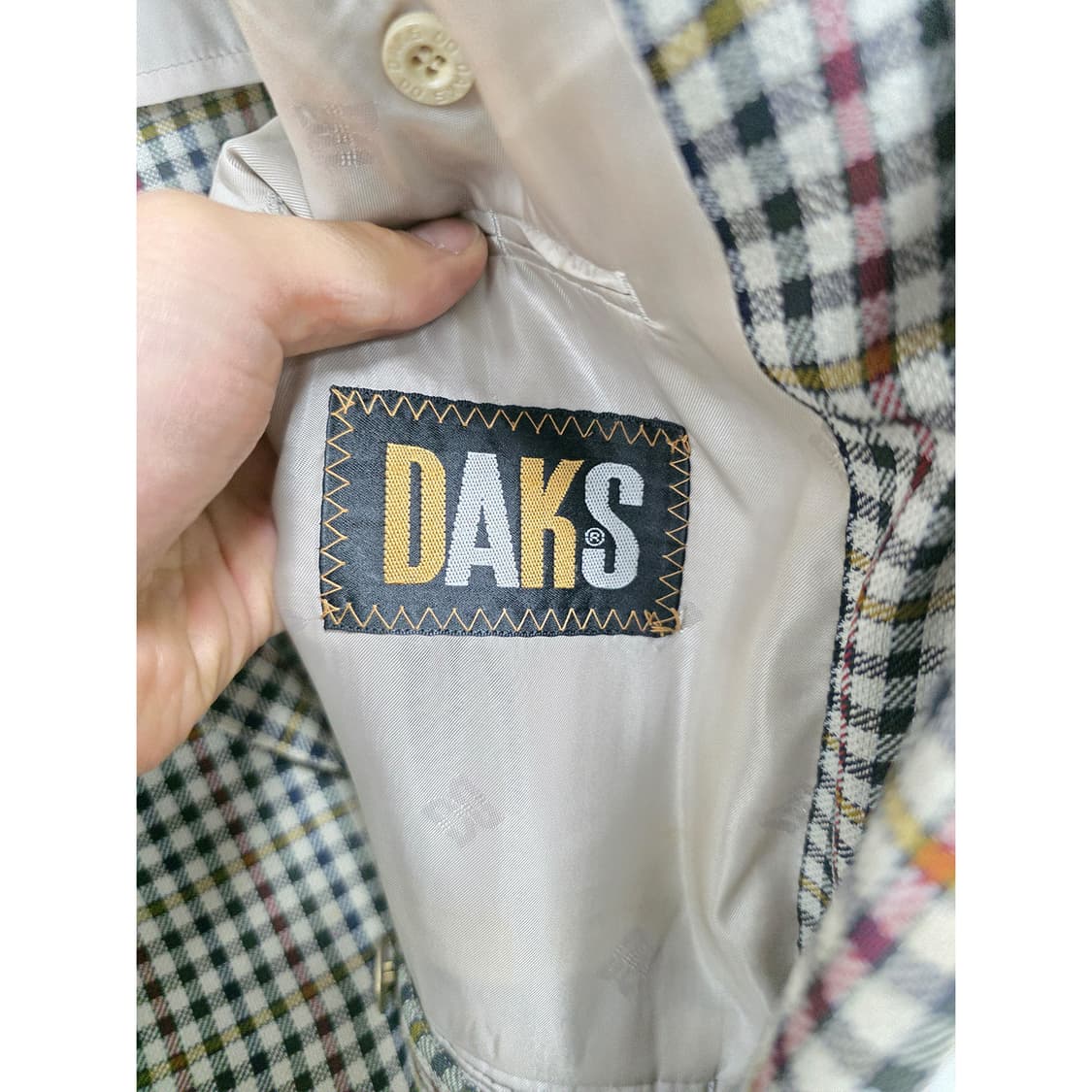 닥스 daks 체크 블레이저 자켓 105 상품이미지2
