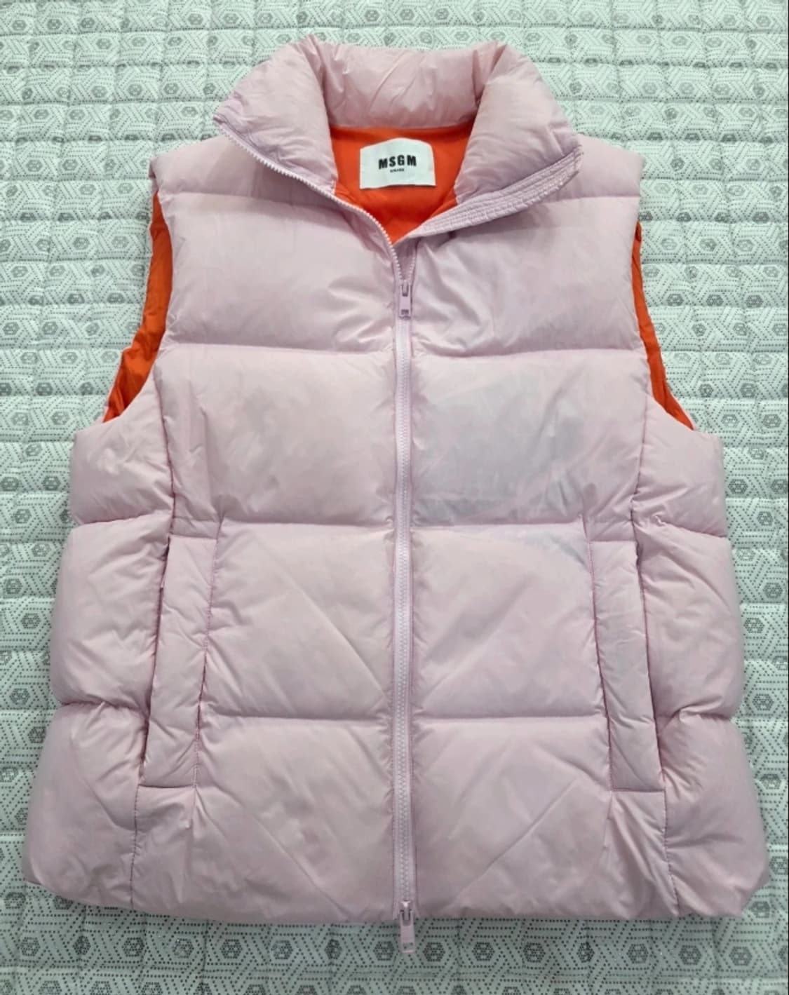 MSGM 핑크 패딩 조끼 ~66 상품이미지2