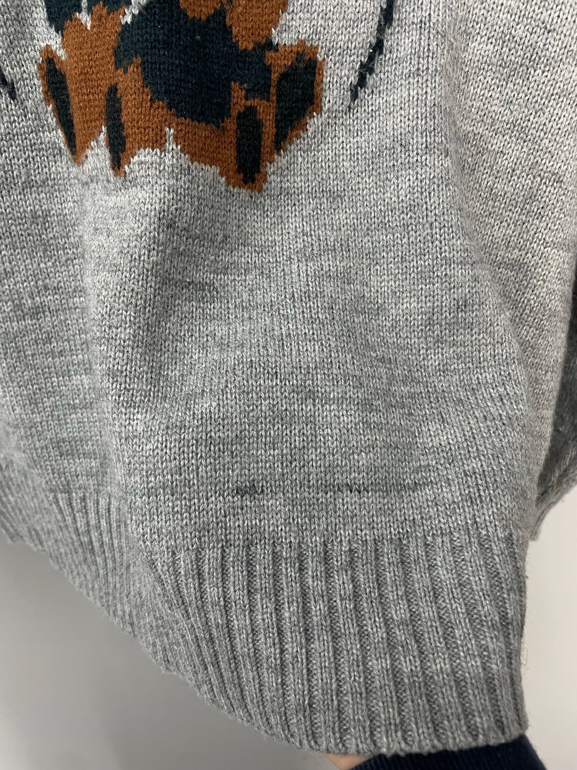 게스진스 곰돌이 그레이 니트 H1453 상품이미지6