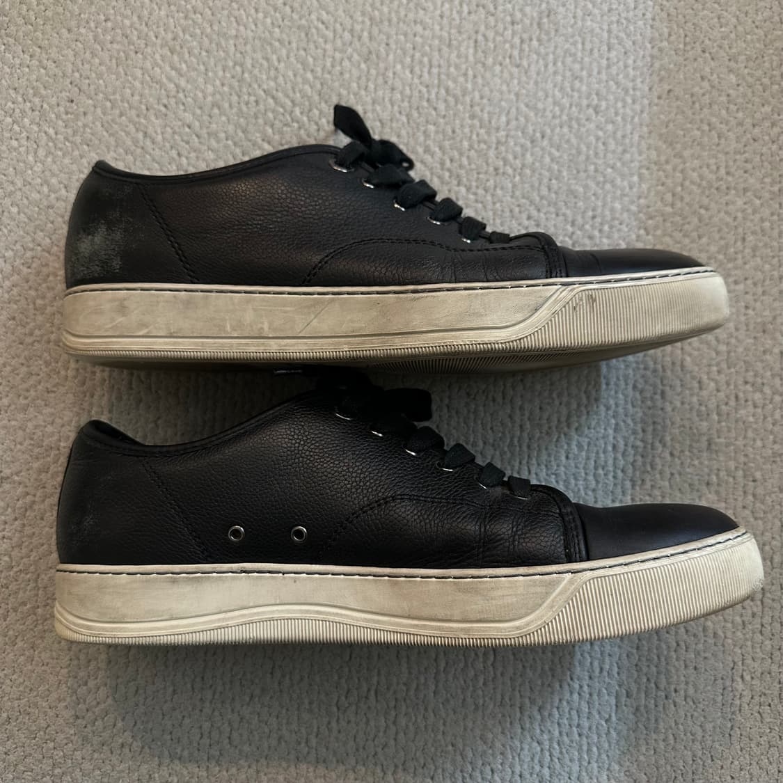 랑방 Lanvin 레더 스니커즈 상품이미지8