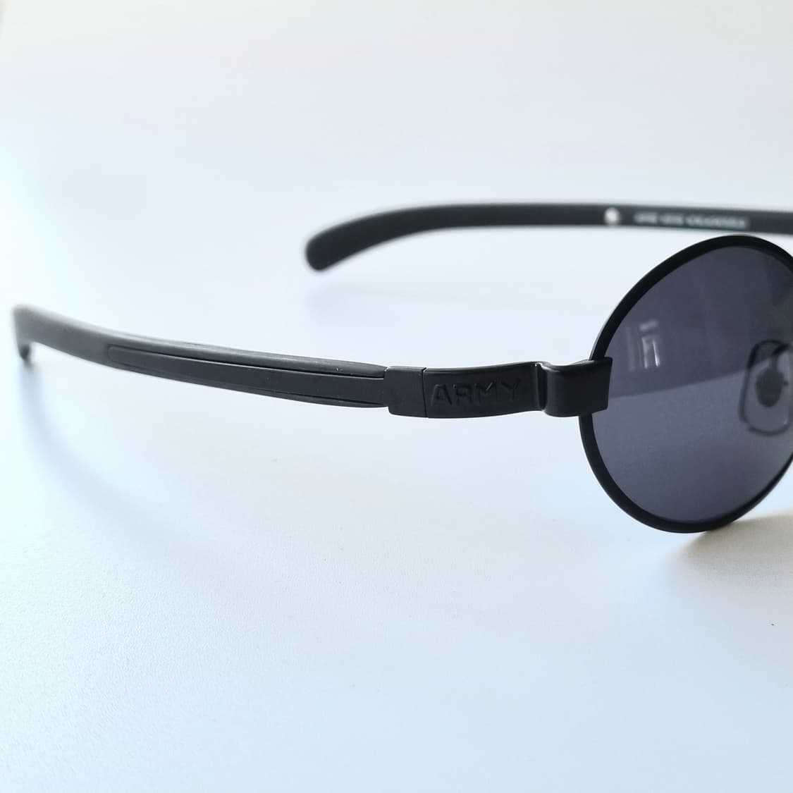 데드스탁 ARMY 이태리 오벌쉐임 메탈 선글라스 상품이미지7