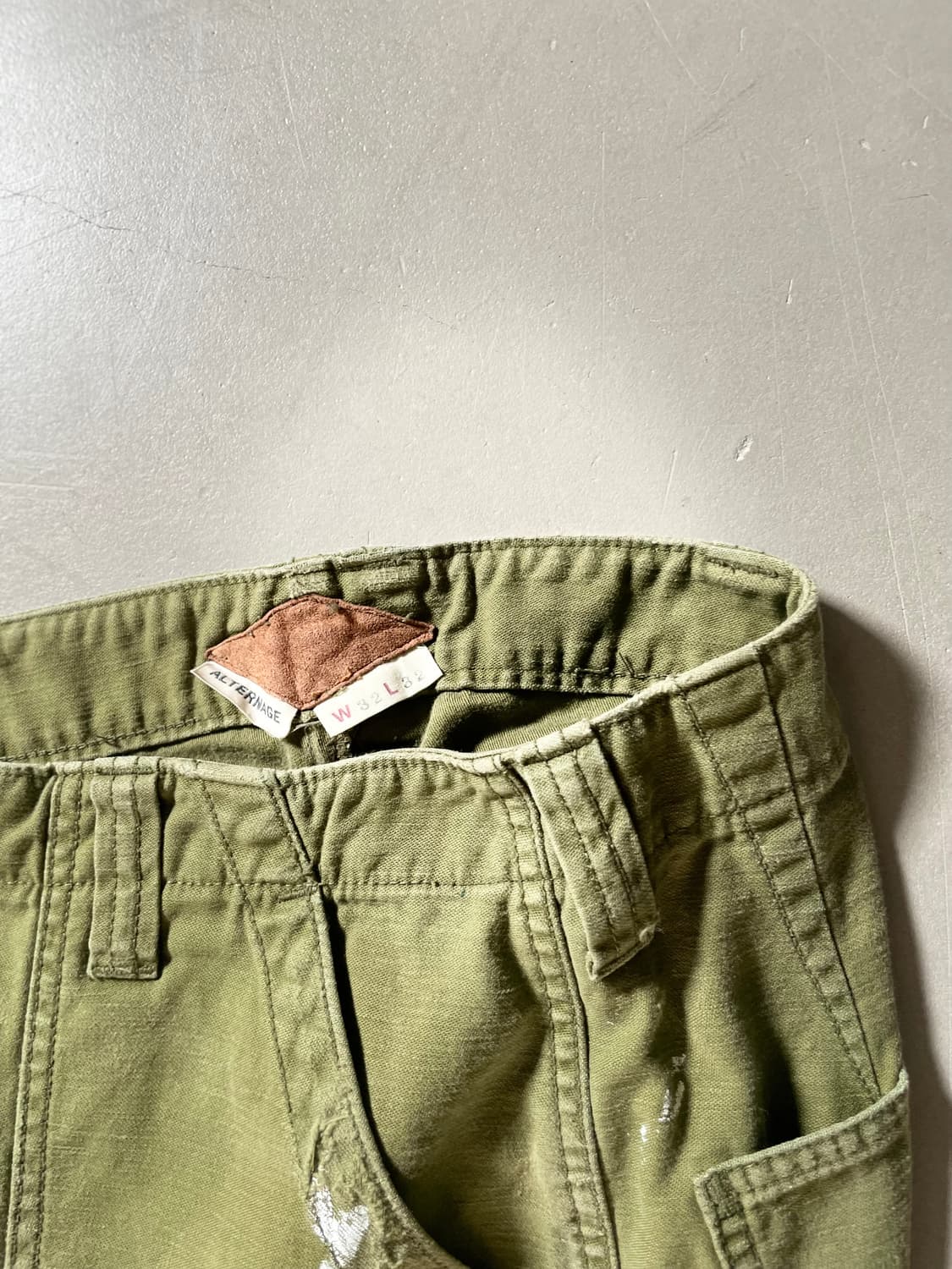 Alternage  Paint Work Pants 상품이미지2