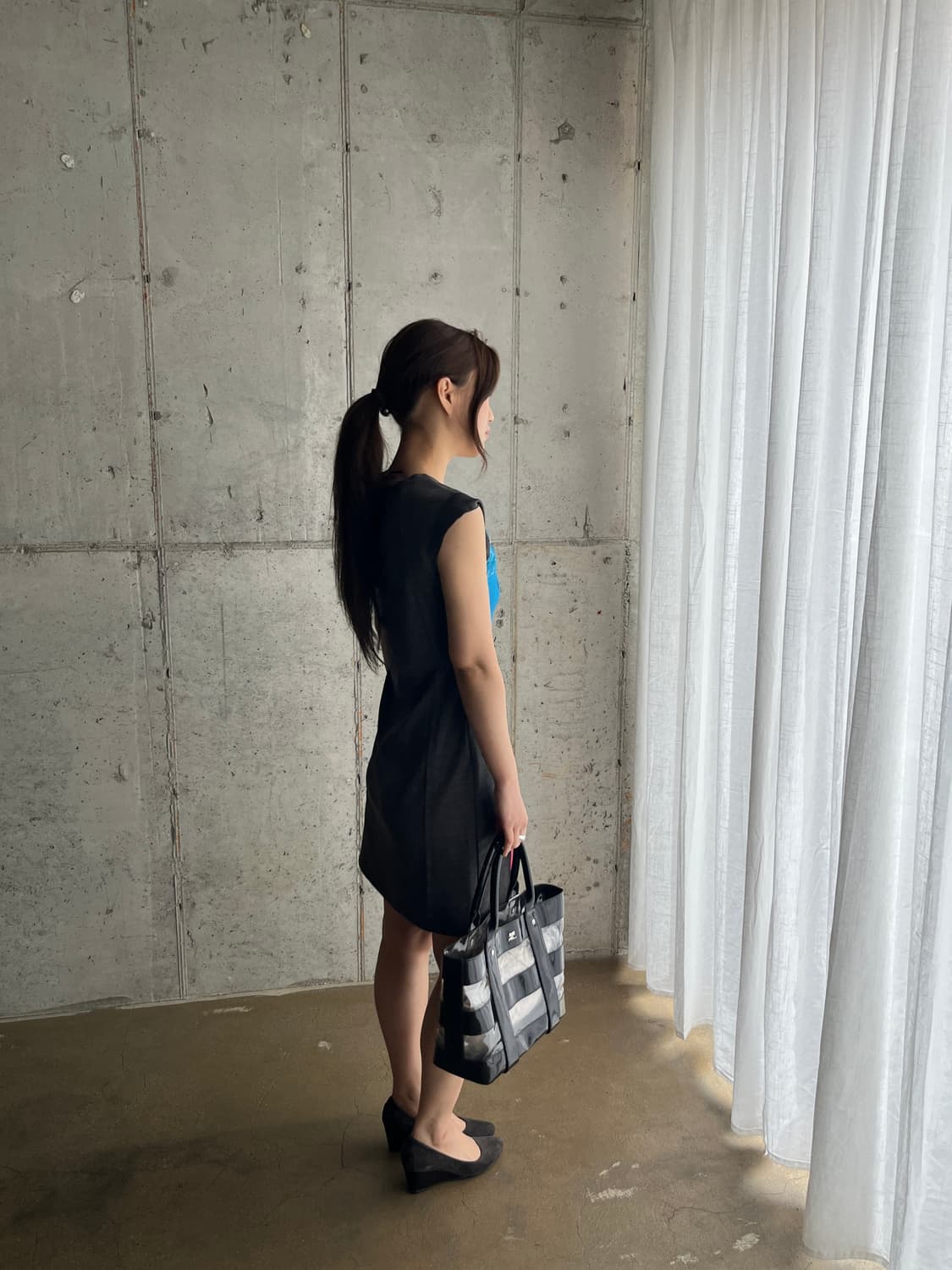 Desigual 그래픽 슬리브리스 원피스 상품이미지4