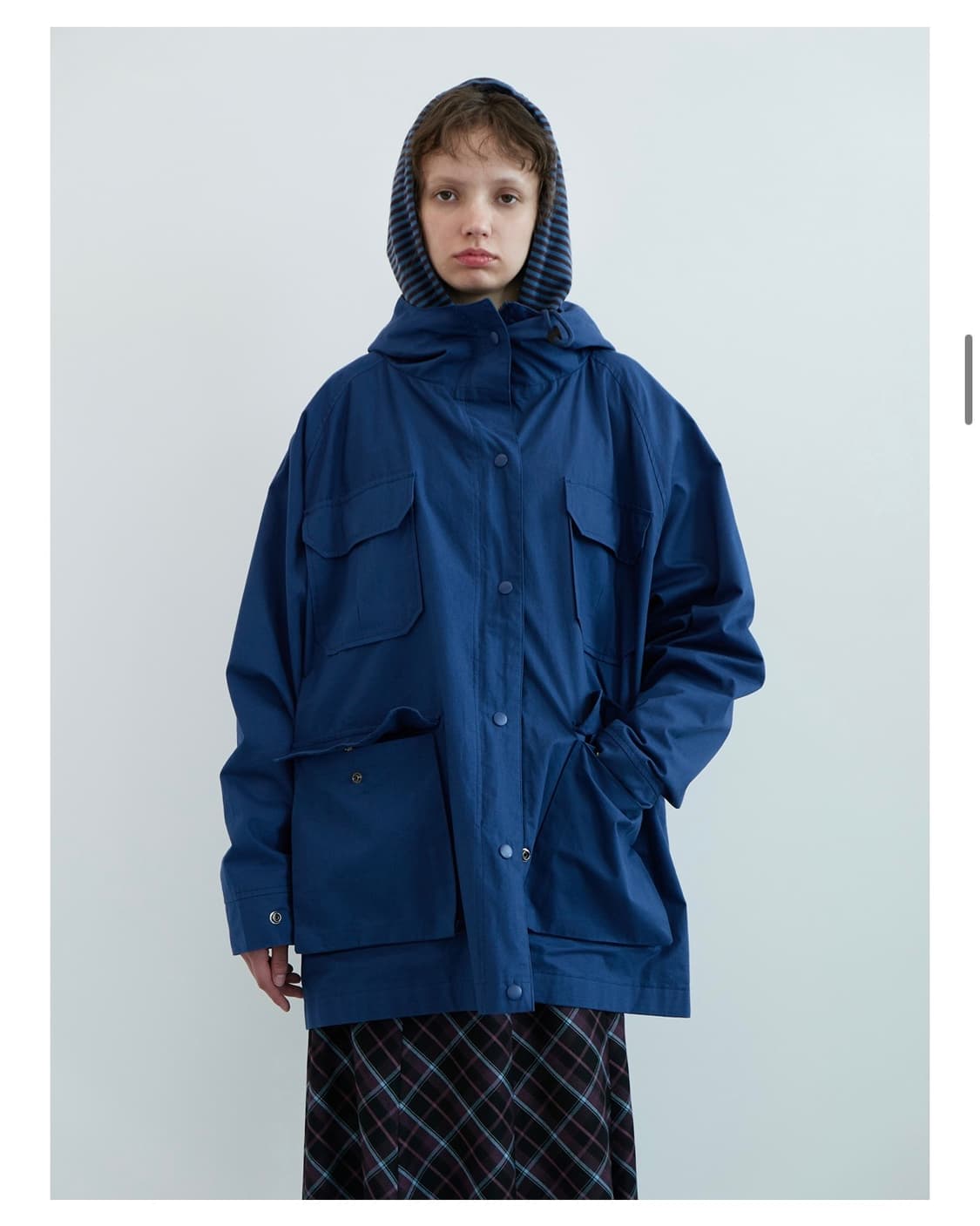 엔조블루스 코튼 마운틴 파카 (blue) 상품이미지1