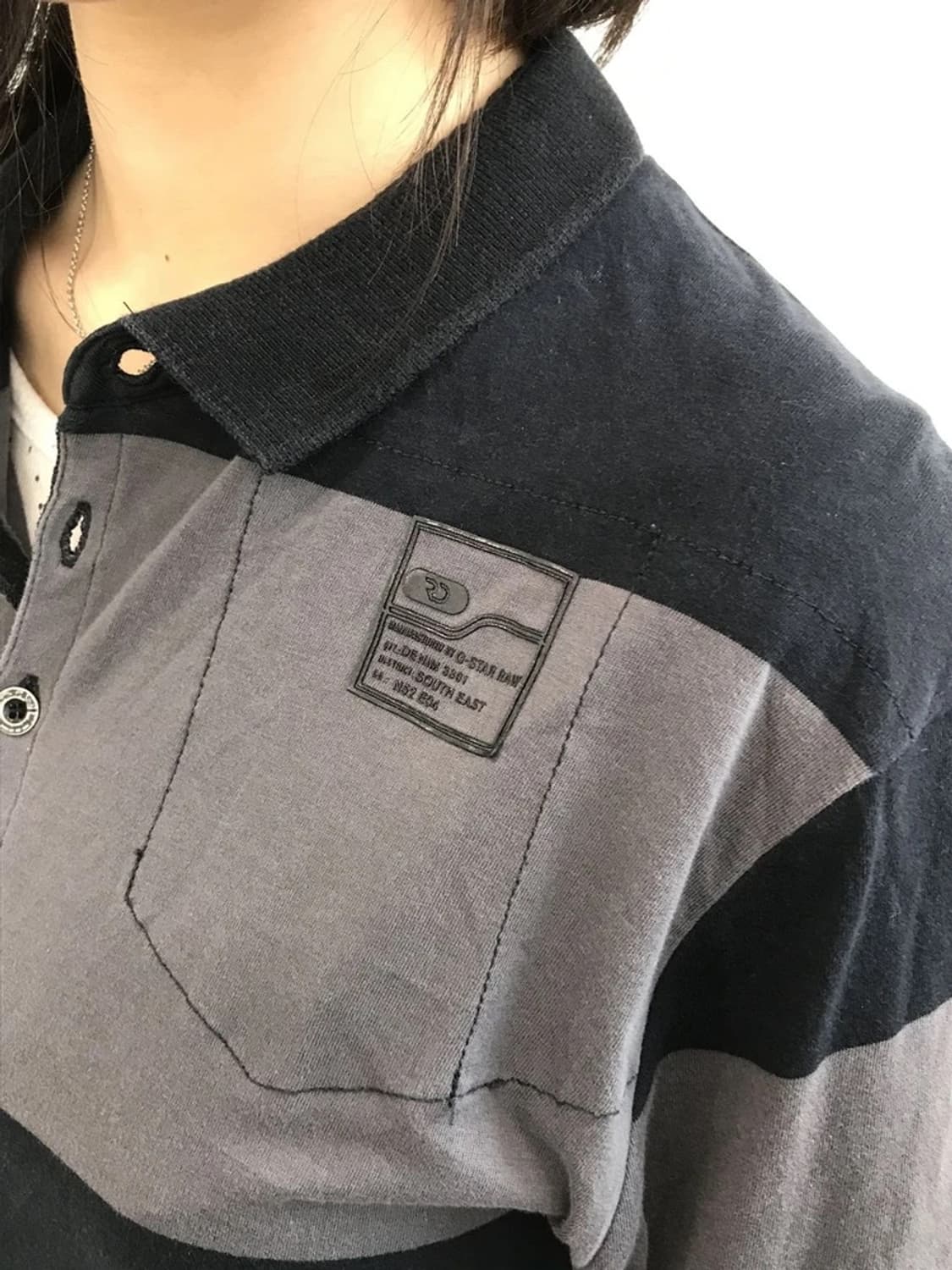 G-STAR RAW Stripe Polo Shirt 상품이미지4