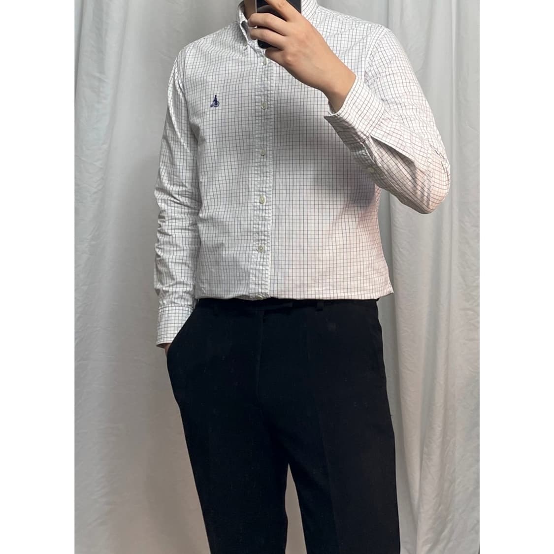 [95] 빈폴 체크셔츠 (새상품급) 상품이미지3