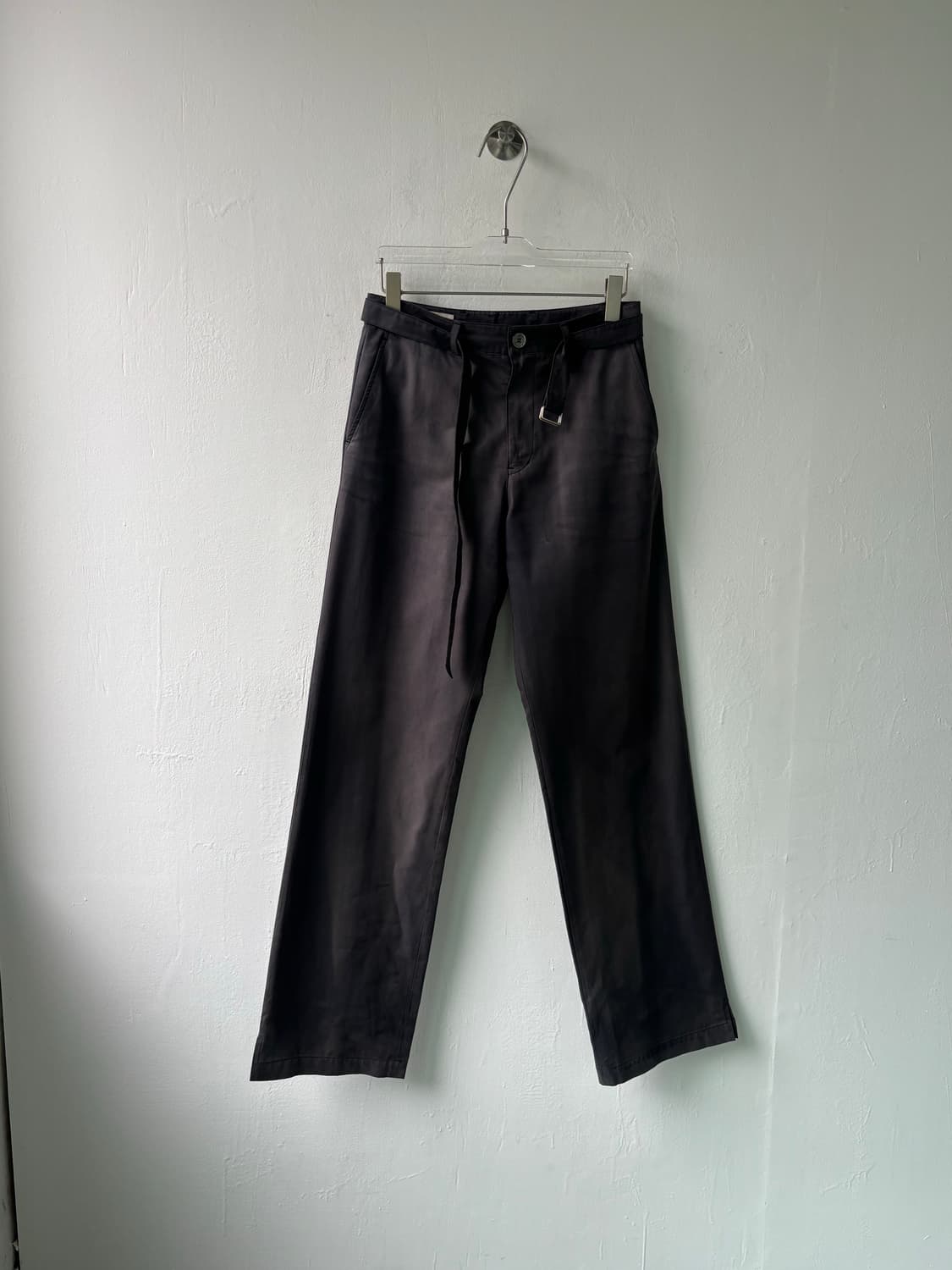 지용킴 썬페이딩 벨티드 트라우저 상품이미지3