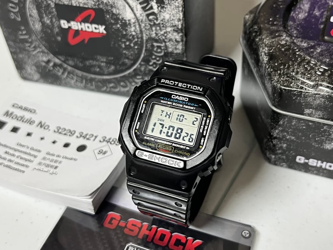 지샥 DW5600 BK 풀박스/보증서 상품이미지1