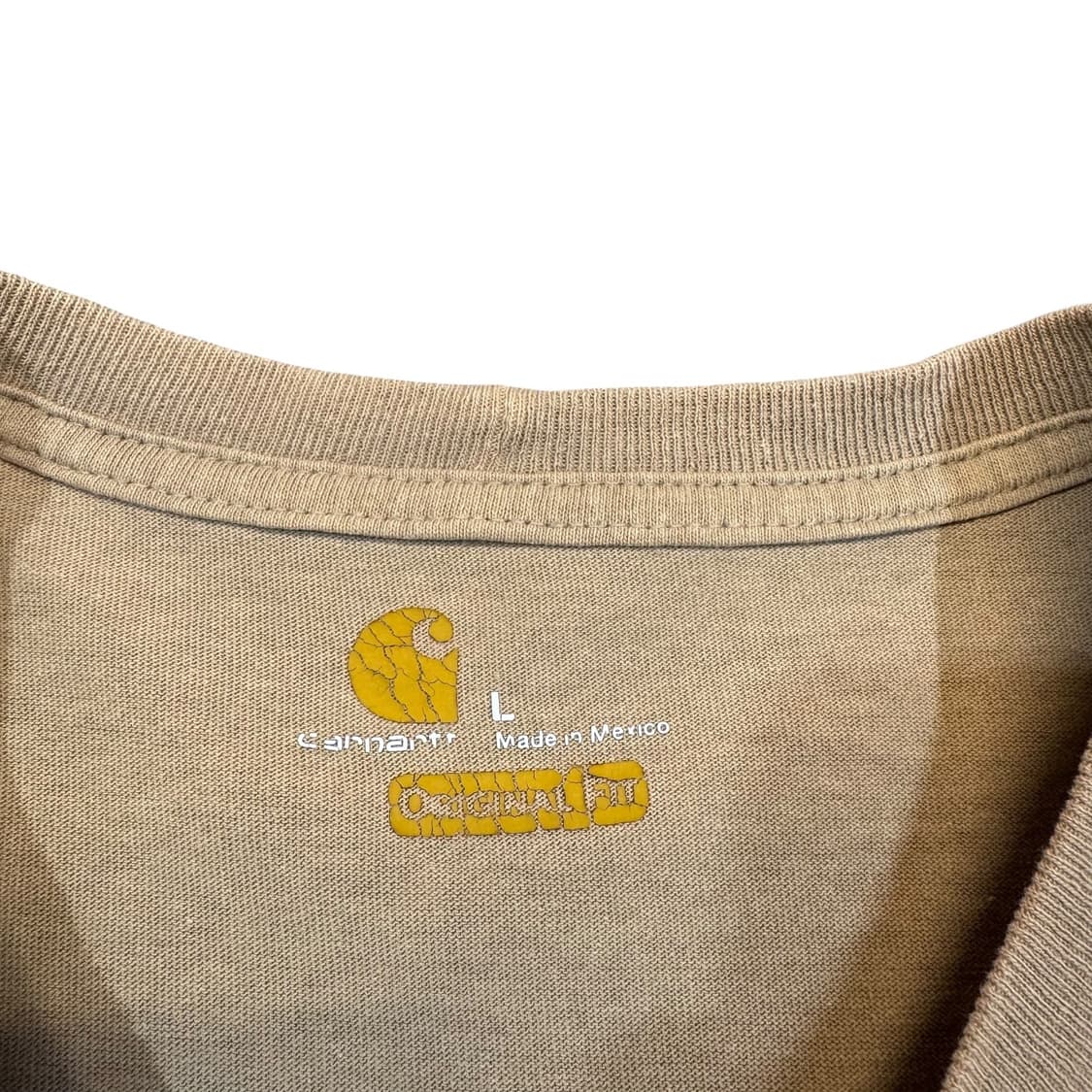 칼하트 빈티지 포켓 티셔츠 (XL)   상품이미지4
