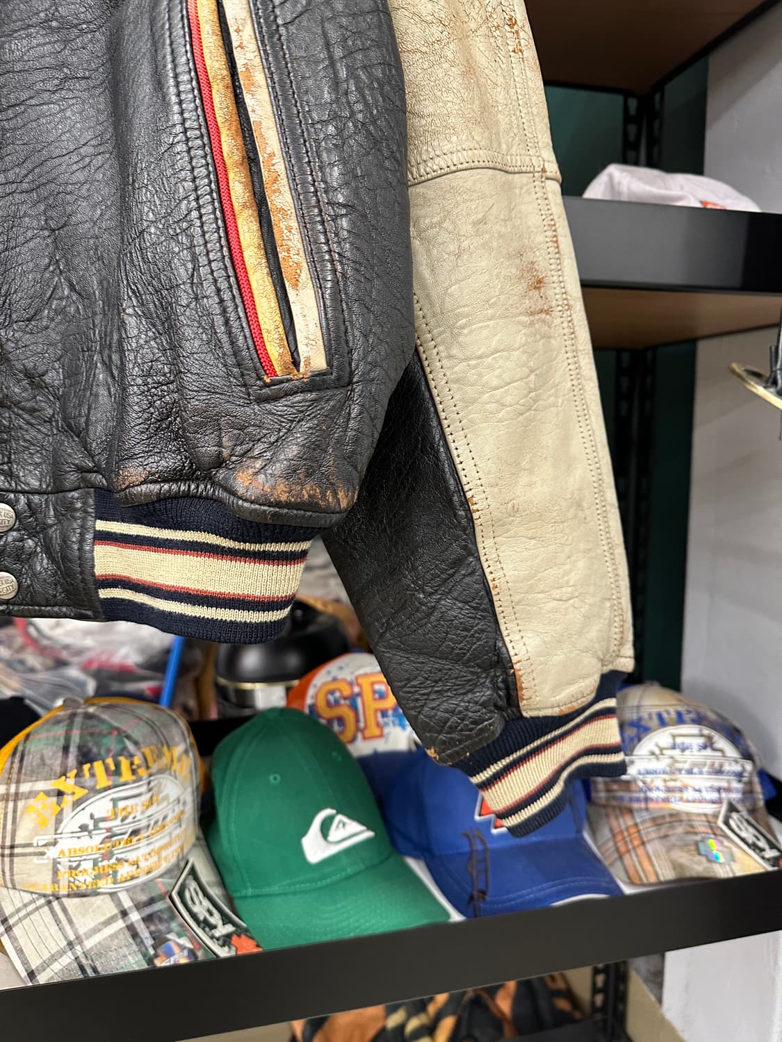 AVIREX) Sioux Chief 바시티 자켓 M 상품이미지5