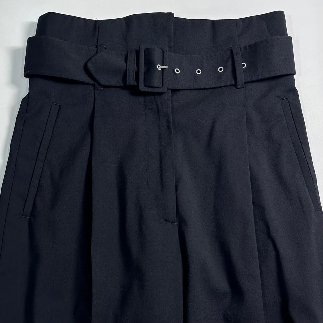 비비안웨스트우드 하이웨스트 벨티드 슬랙스 팬츠  상품이미지3