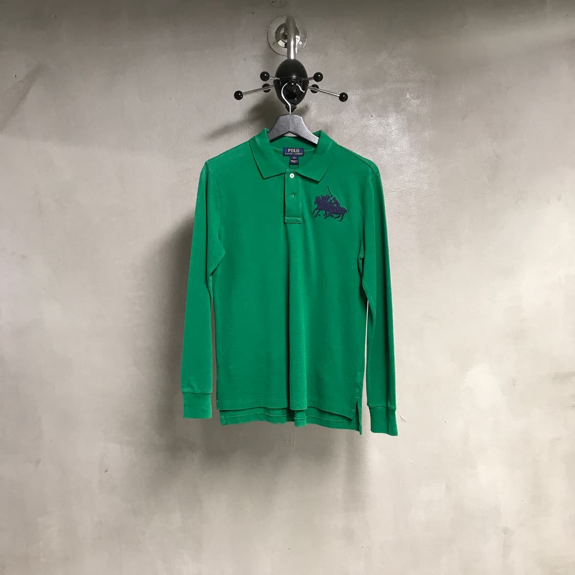 폴로 랄프로렌 빅포니 PK 긴팔 카라티 그린 L(W) 상품이미지1