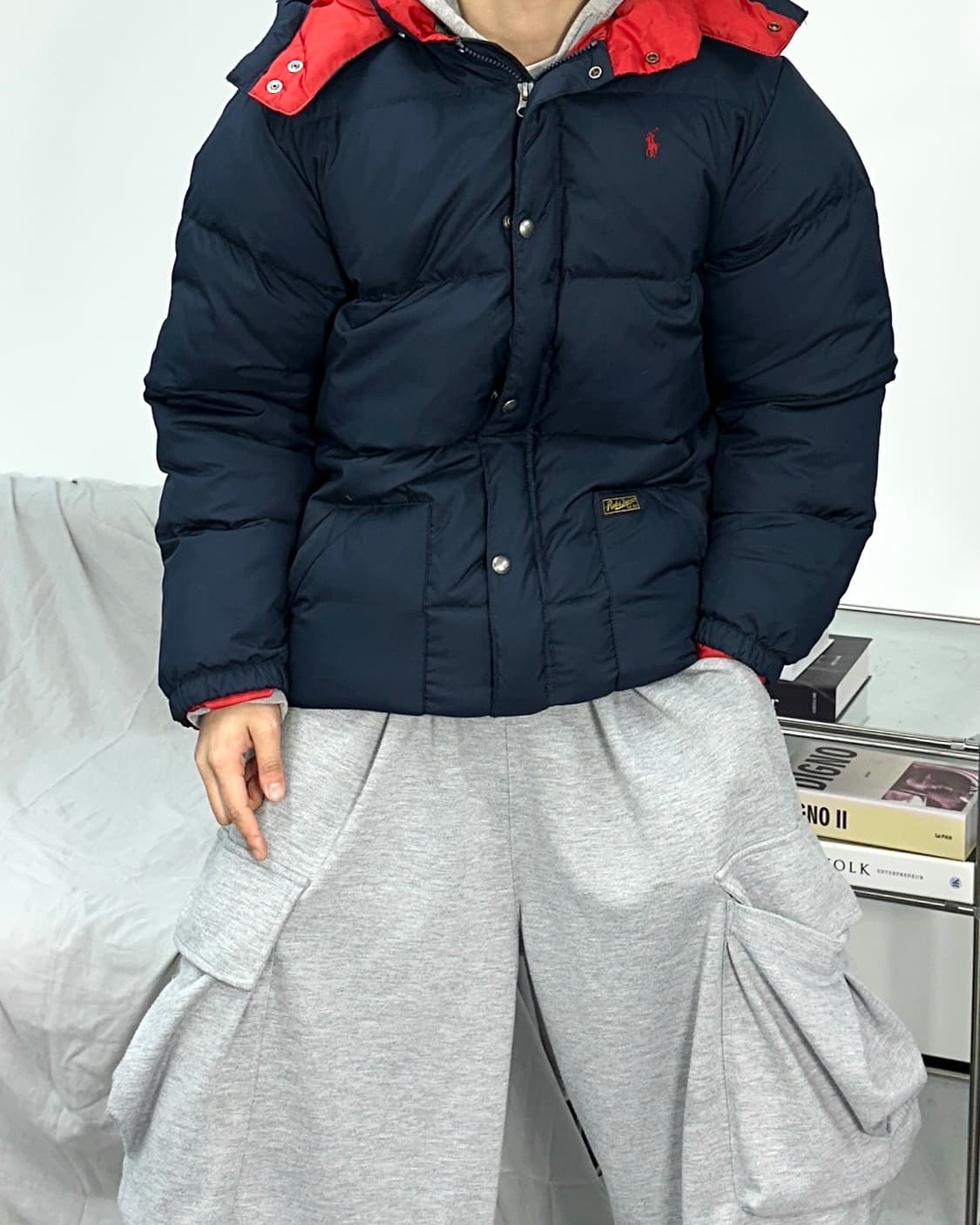 폴로 랄프로렌 레드포니 다운 패딩 XL 상품이미지2