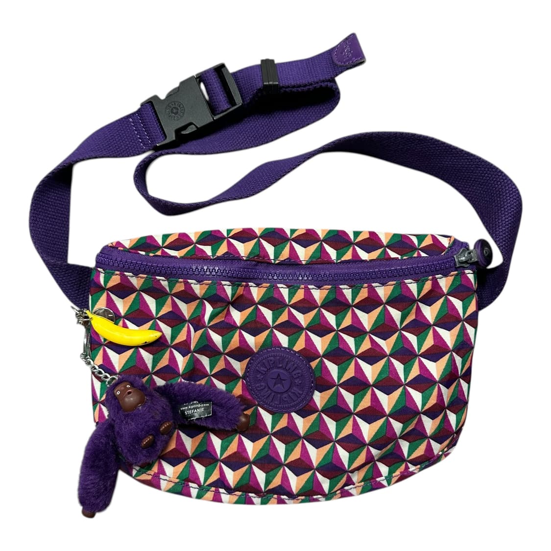 ✨ (바배) 키플링 멀티컬러 기하학패턴 미니 크로스백 상품이미지1