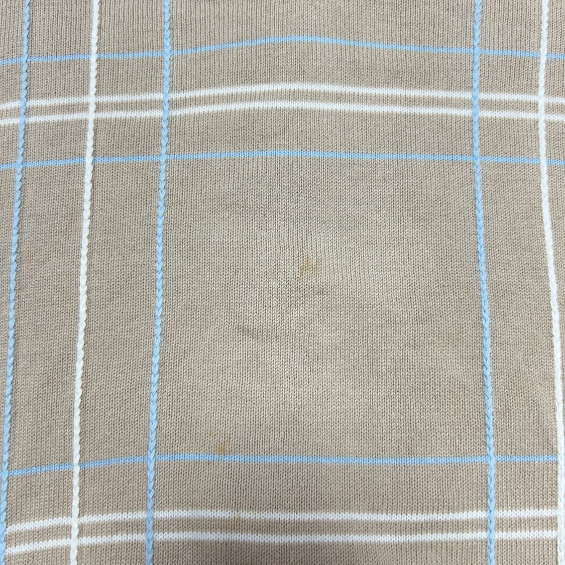 버버리 기마로고 브이넥 니트(M) 상품이미지4