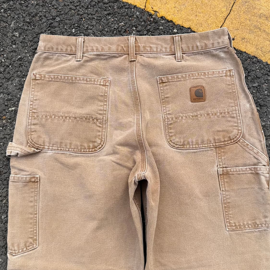 OG 빈티지 칼하트 B11 BRN 싱글니 카펜터 팬츠 상품이미지6