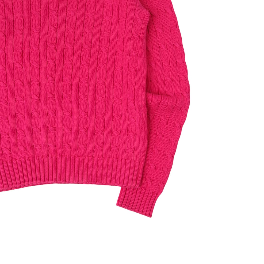 폴로 랄프로렌 핑크 케이블 니트 상품이미지4