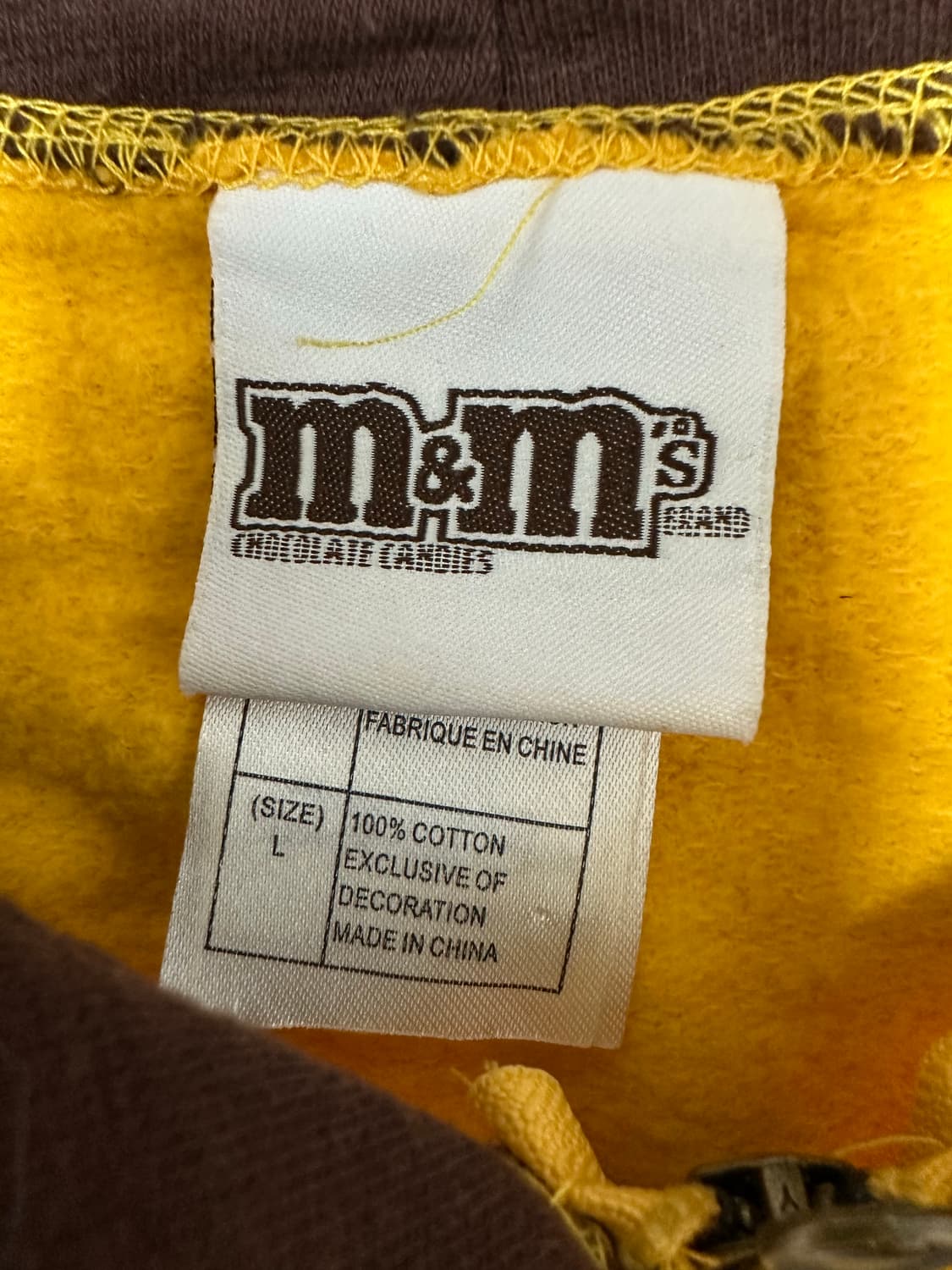 빈티지 M&M’s 엠앤엠즈 후드집업 상품이미지4