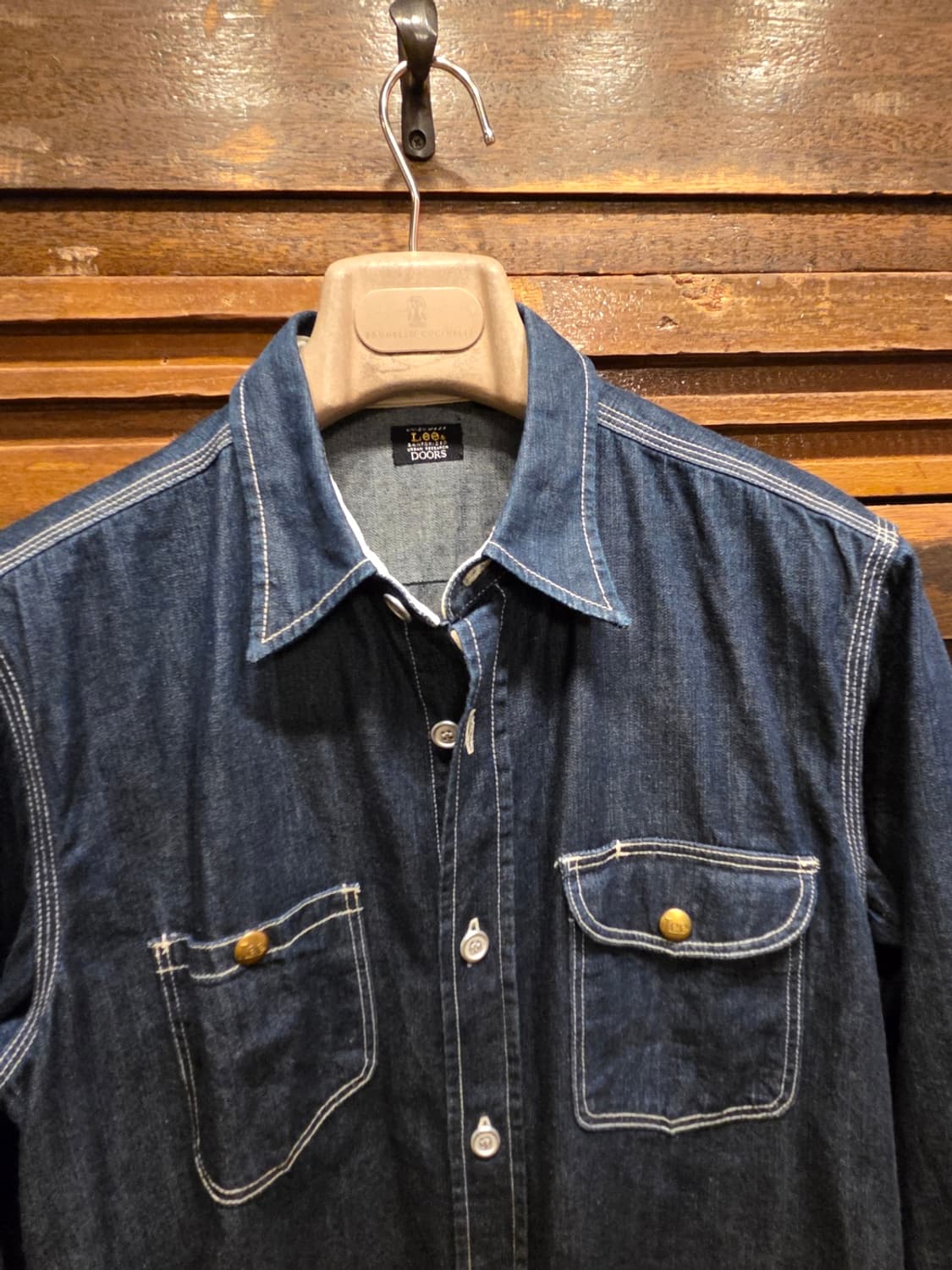 리 × 어반리서치 데님셔츠  상품이미지2