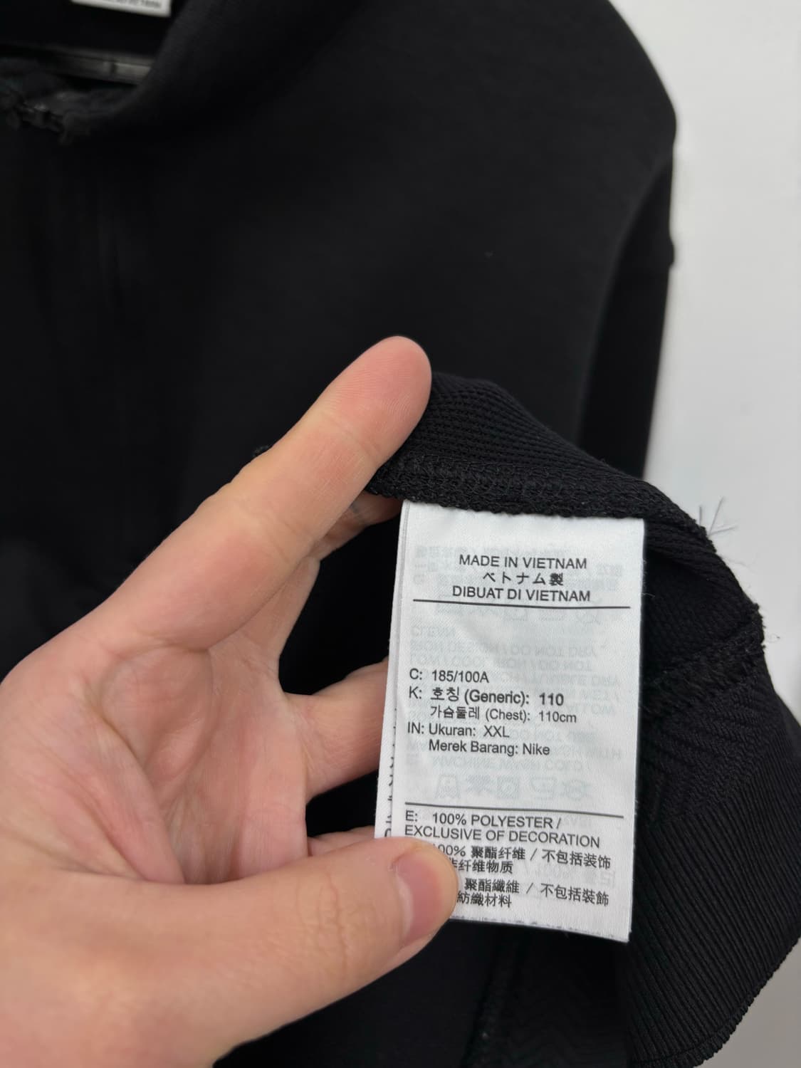 나이키 소매로고 반집업 자켓 상품이미지6