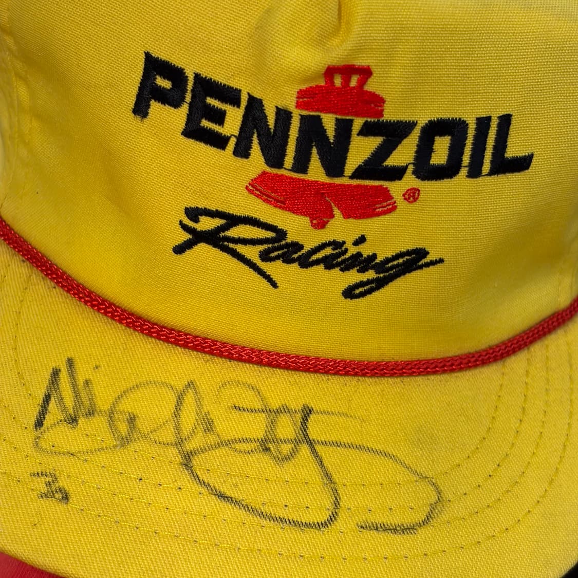 90s Made in USA 빈티지 펜조일 레이싱 트러커 볼캡 모자  상품이미지4