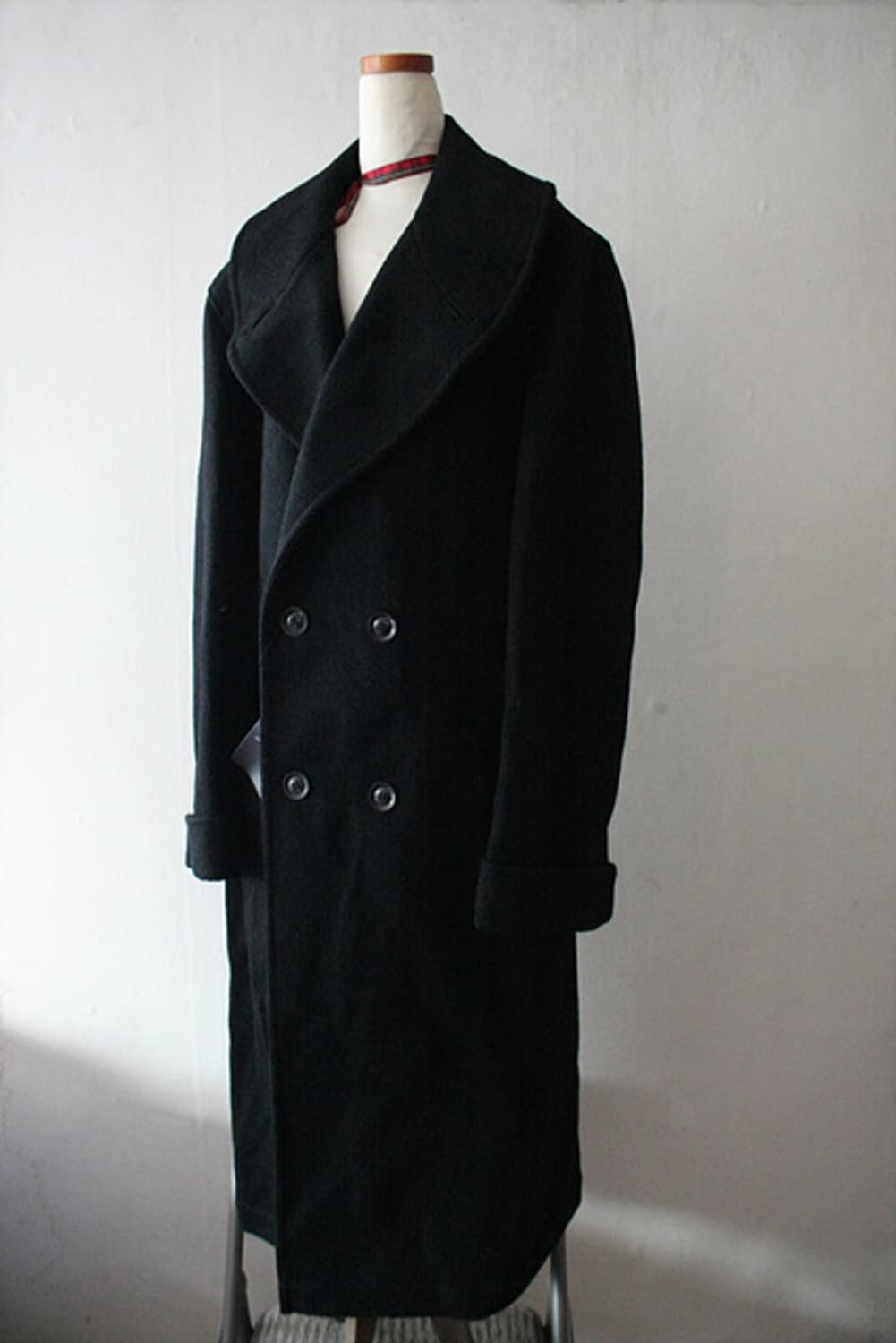 YOHJI YAMAMOTO REGULATION MEN  모직 코트 새제품 상품이미지7