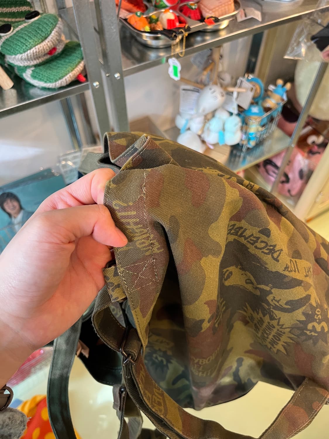 히스테릭 글래머 밀리터리 2way 가방👾 상품이미지10