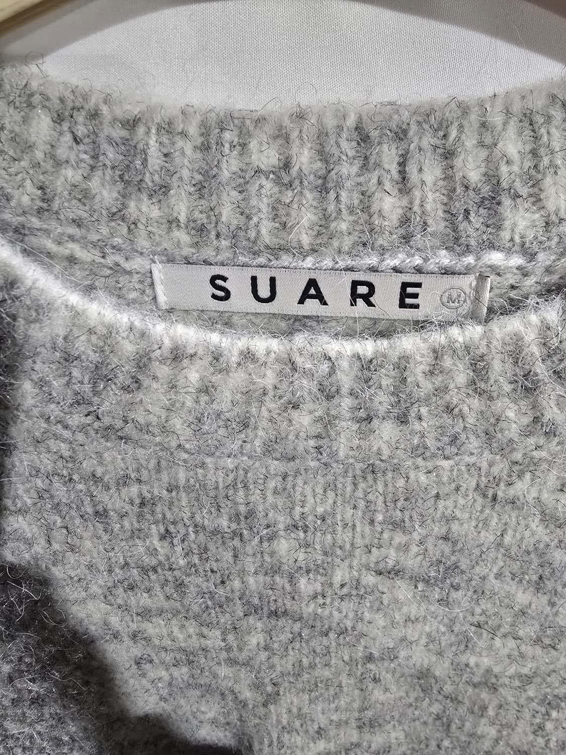 SUARE 회색 니트 스웨터 M 상품이미지3