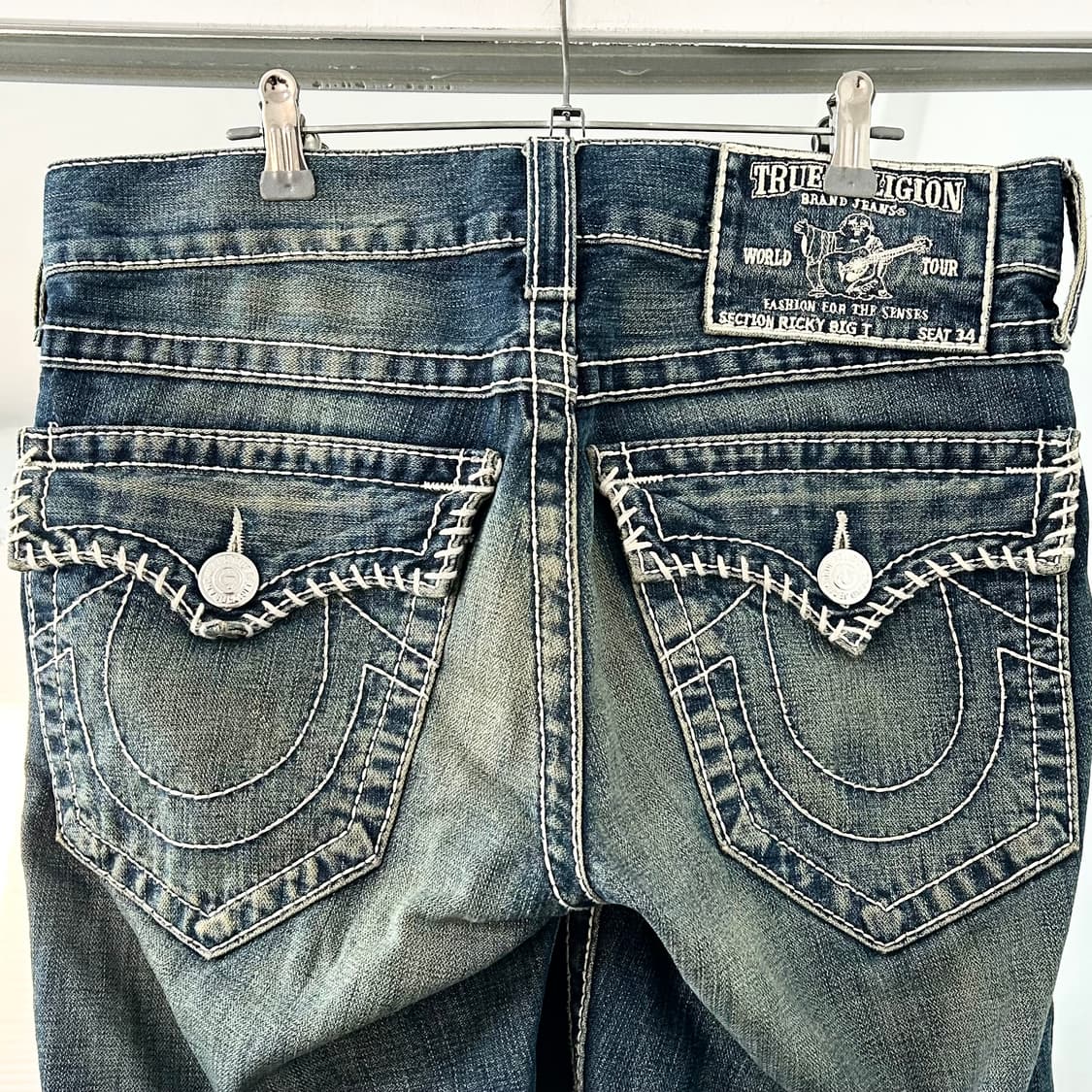 트루릴리전 월드투어 데님 팬츠 상품이미지6