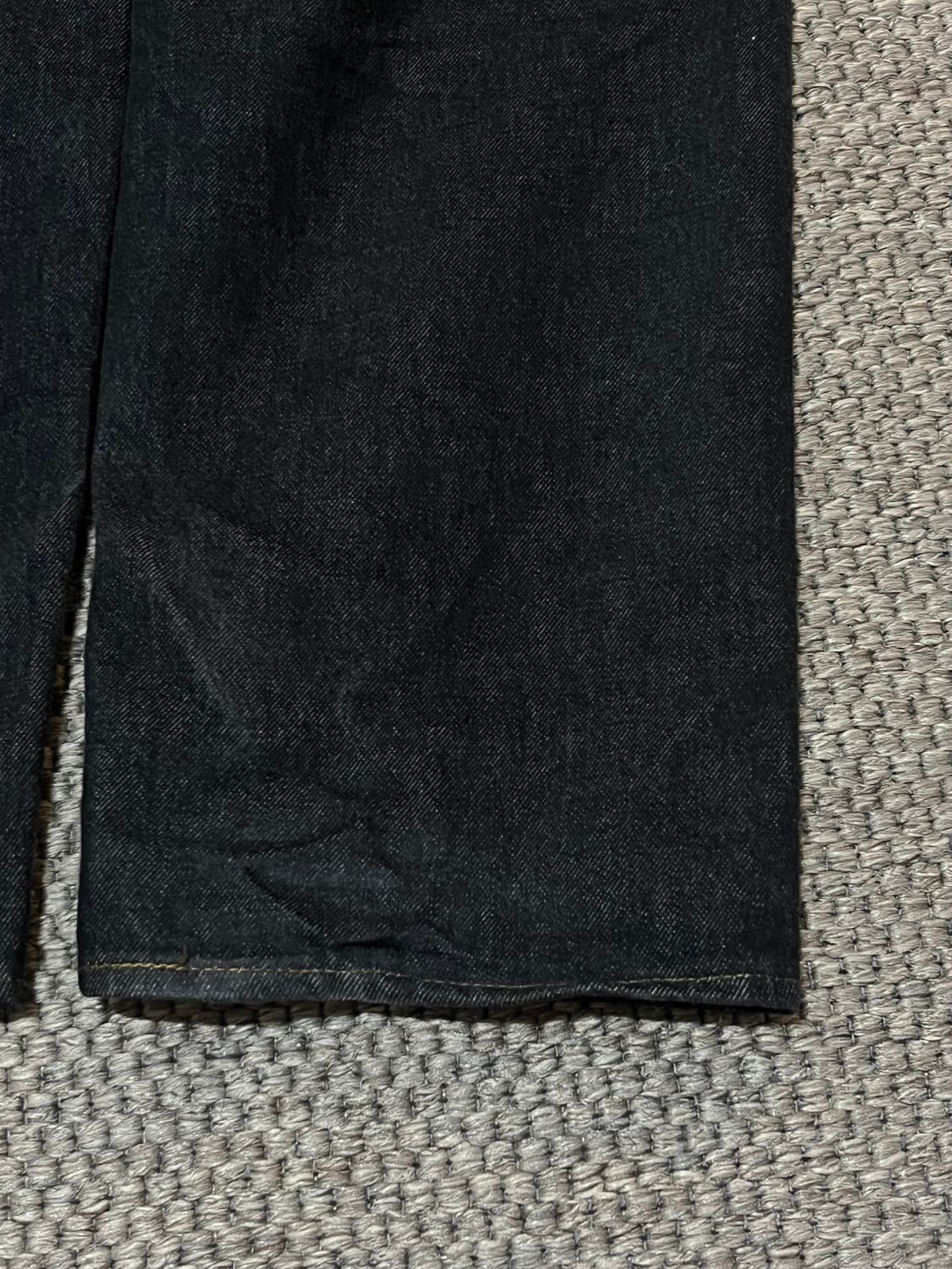 리바이스 빔즈 Levis beams Black Rinse denim  상품이미지8