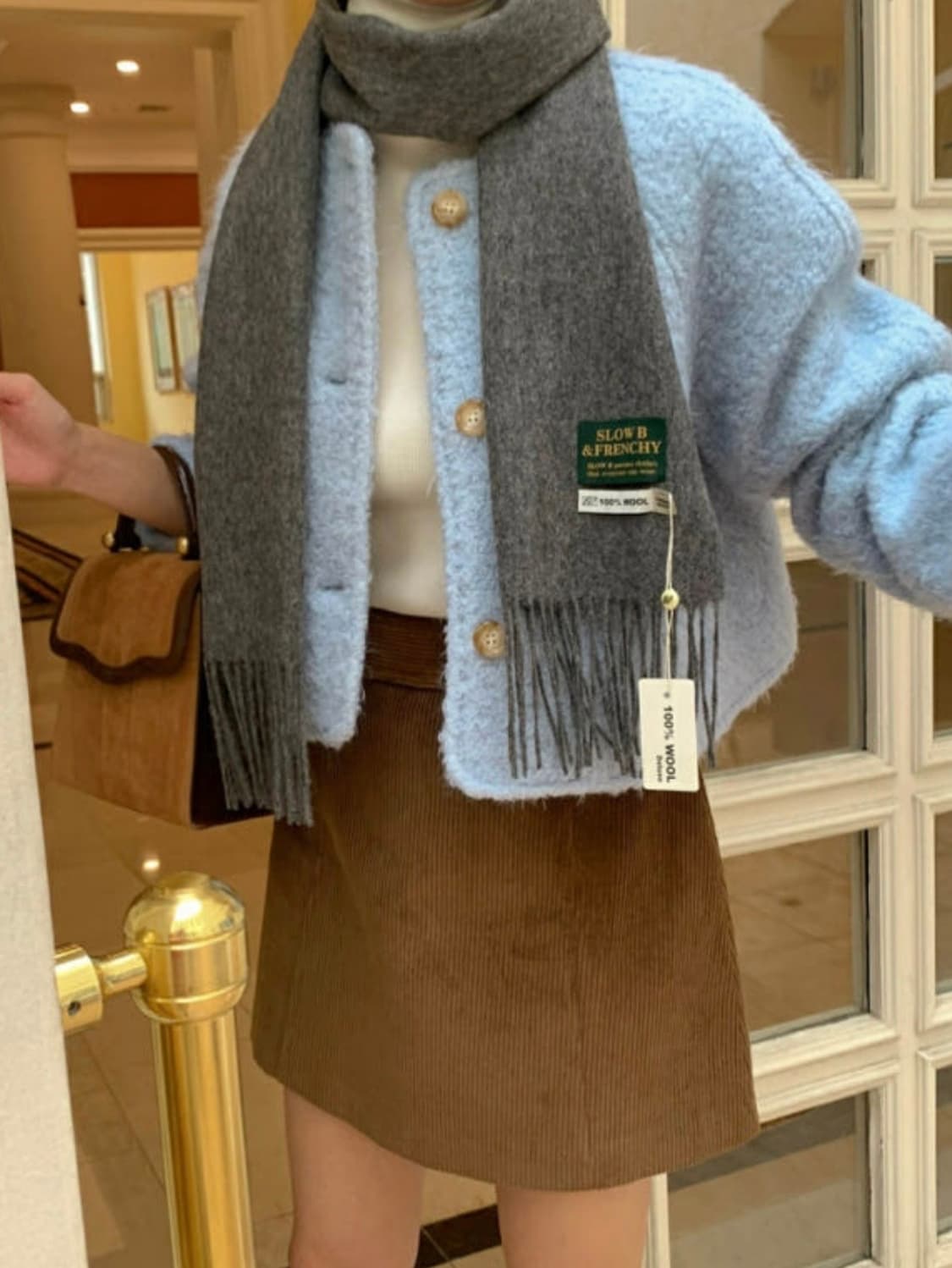 (최종가격 / 새상품) 슬로우비 그랜마 울자켓 상품이미지2