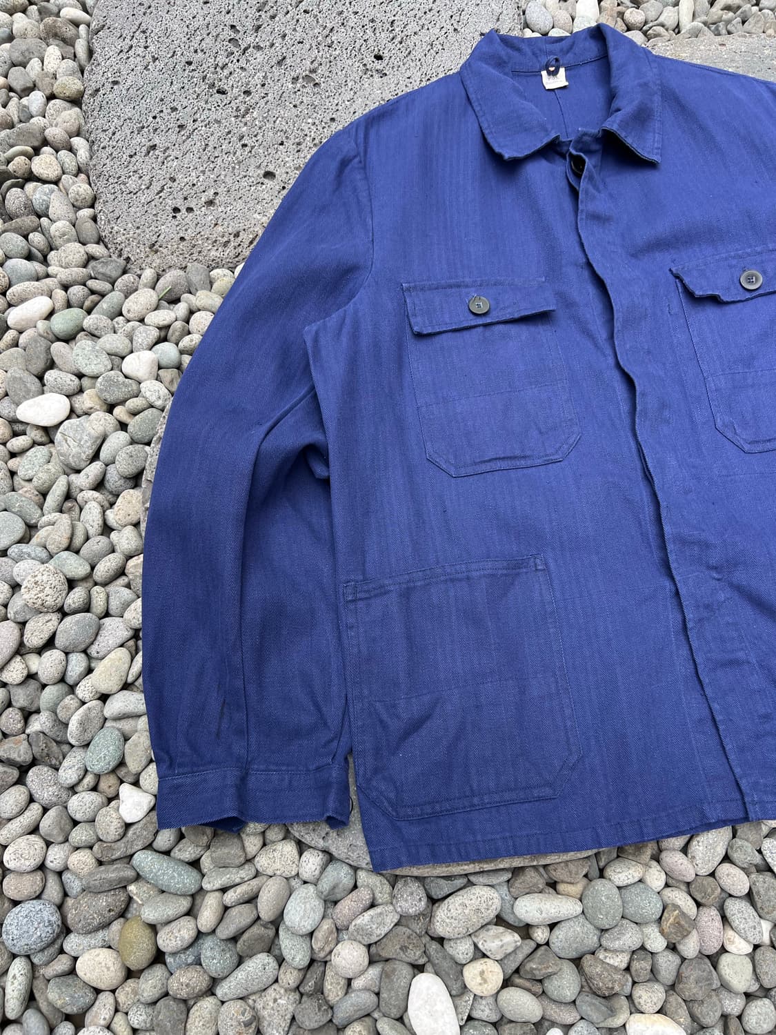 (DEADSTOCK)OLD VINTAGE "HBT" 빈티지프렌치워크자켓 상품이미지4
