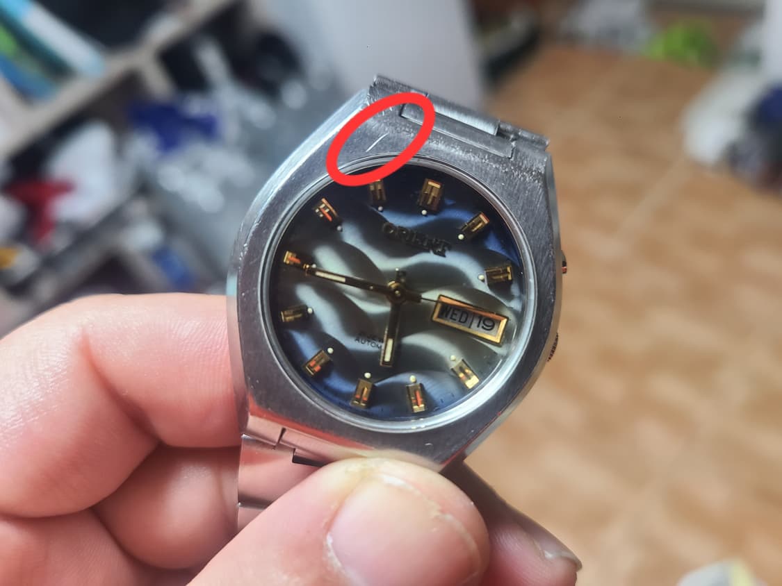 오리엔트 오토매틱 빈티지 시계 메탈 상품이미지6