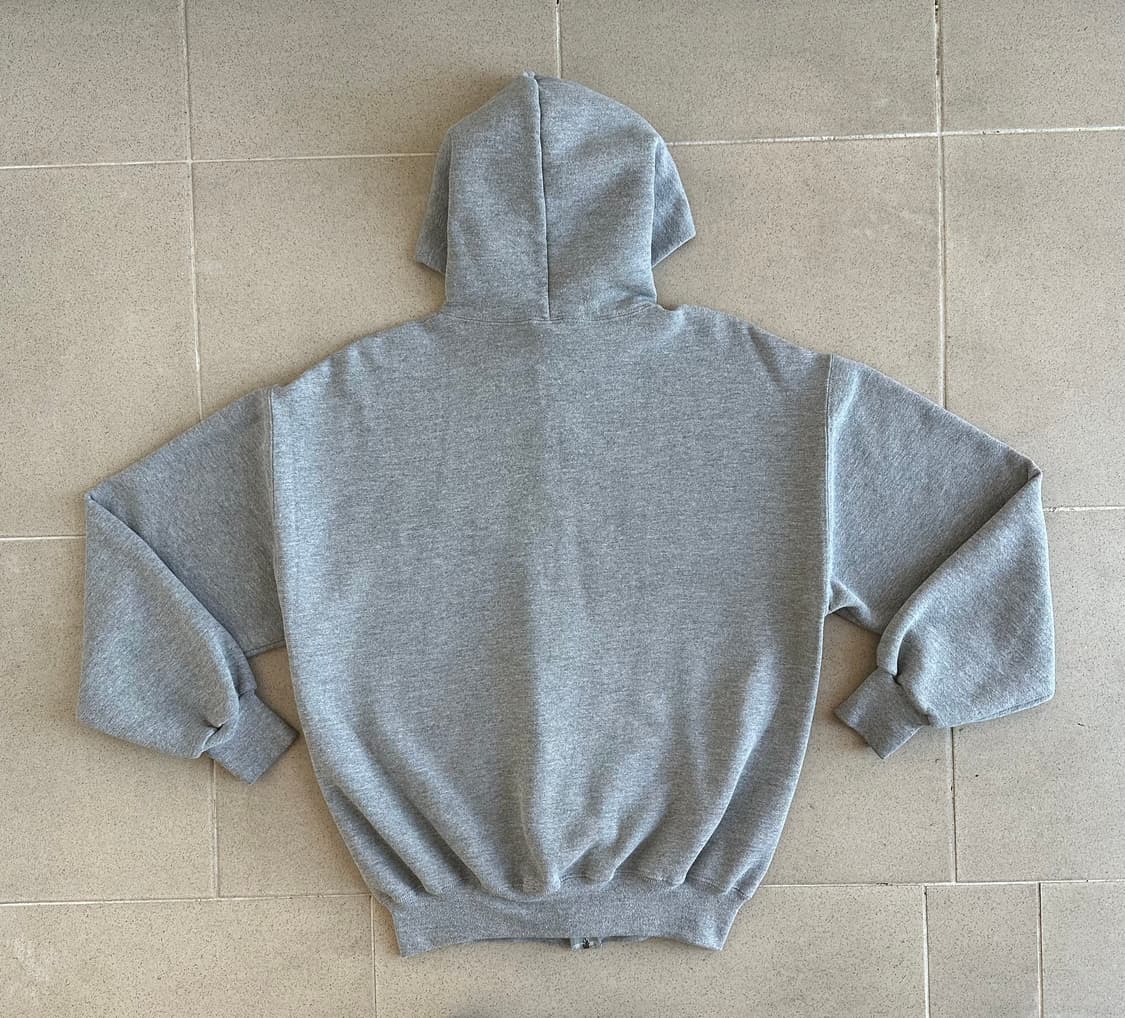 90s 빈티지 러셀 후드집업 그레이 L USA 상품이미지2