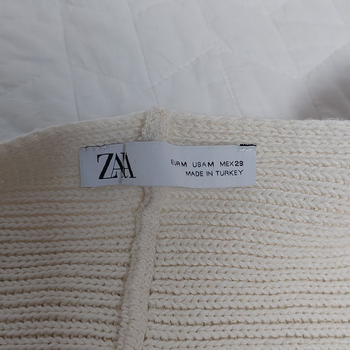 자라 ZARA 볼레로 니트 가디건 암워머 아이보리 상품이미지4