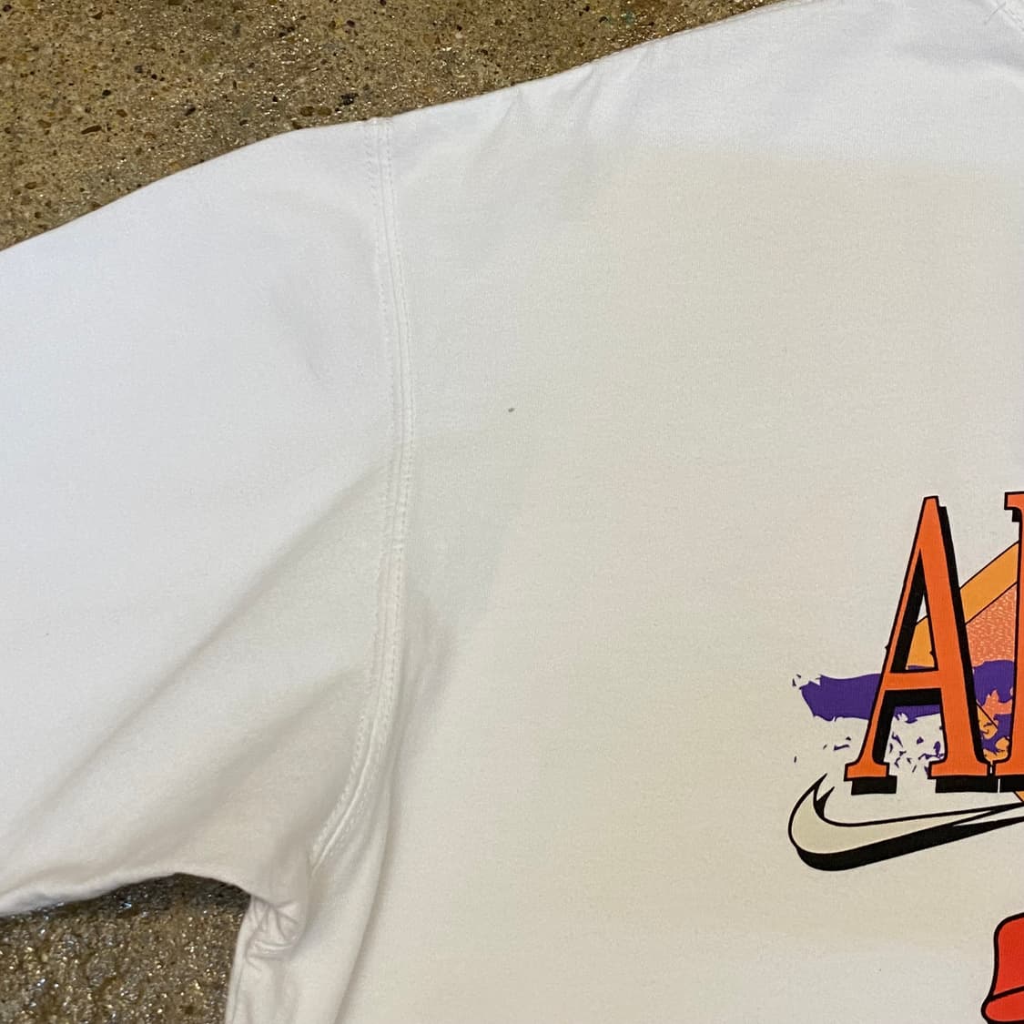 미국 빈티지 나이키 에어 로고 반팔티 상품이미지7